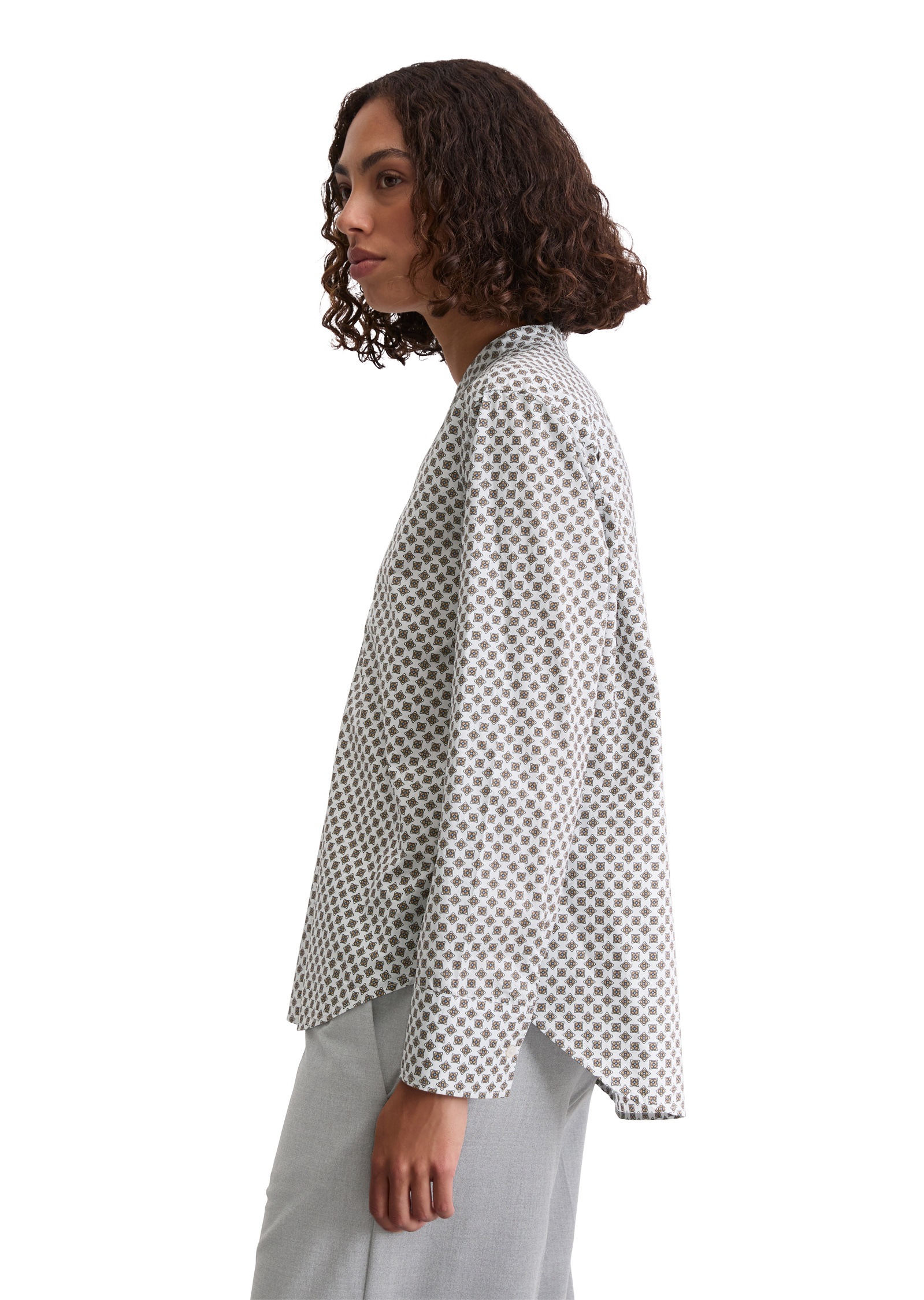 Marc OPolo Langarmbluse "aus Papertouch-Popeline" günstig online kaufen