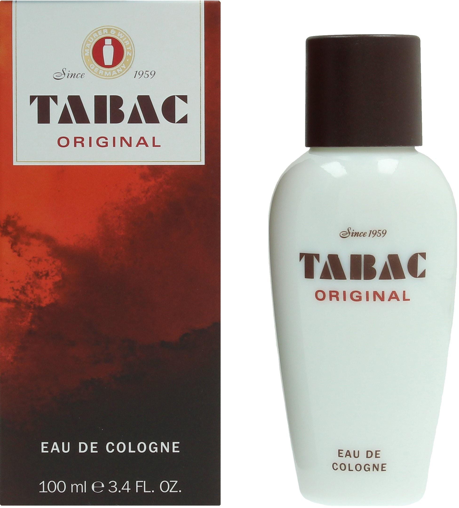 Tabac Original Eau de Cologne, Frischer Herrenduft mit Zitrone, Bergamotte, Lavendel und Vetiver.