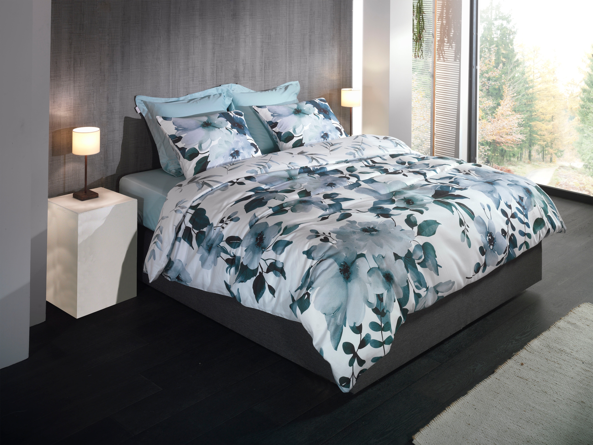 Heckett & Lane Bettwäsche "Kristoffer" 2 Stk. tlg. 100% Baumwolle, hochwert günstig online kaufen