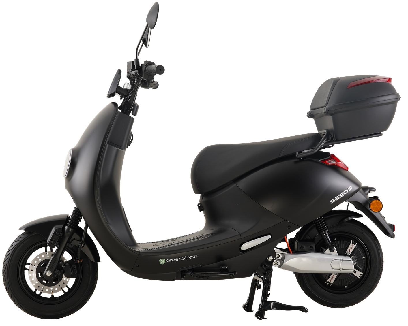 GreenStreet E-Motorroller »SEED2 2000W 45 km/h schwarz inkl. Topcase«