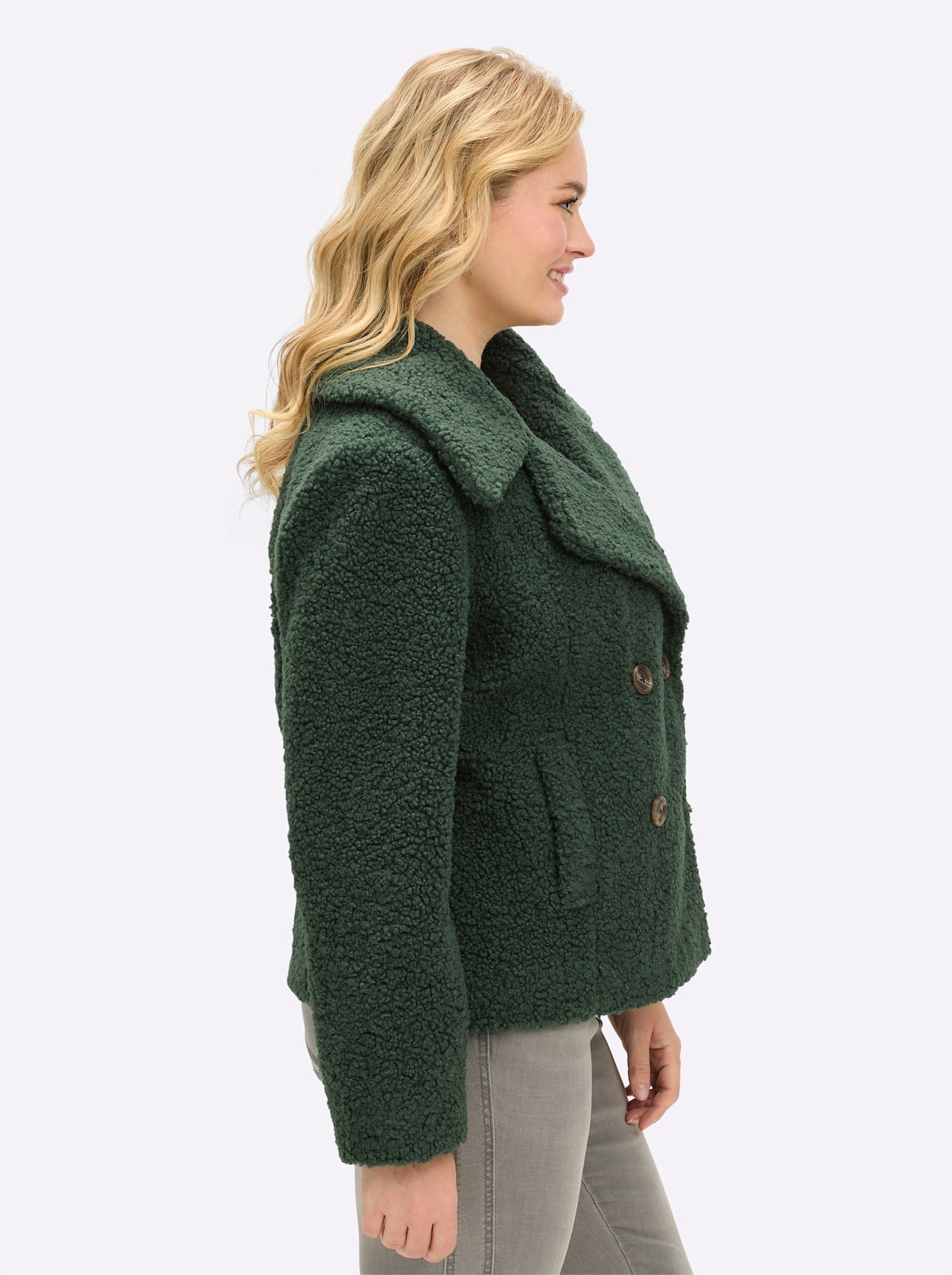 sheego by Joe Browns Kurzjacke, ohne Kapuze