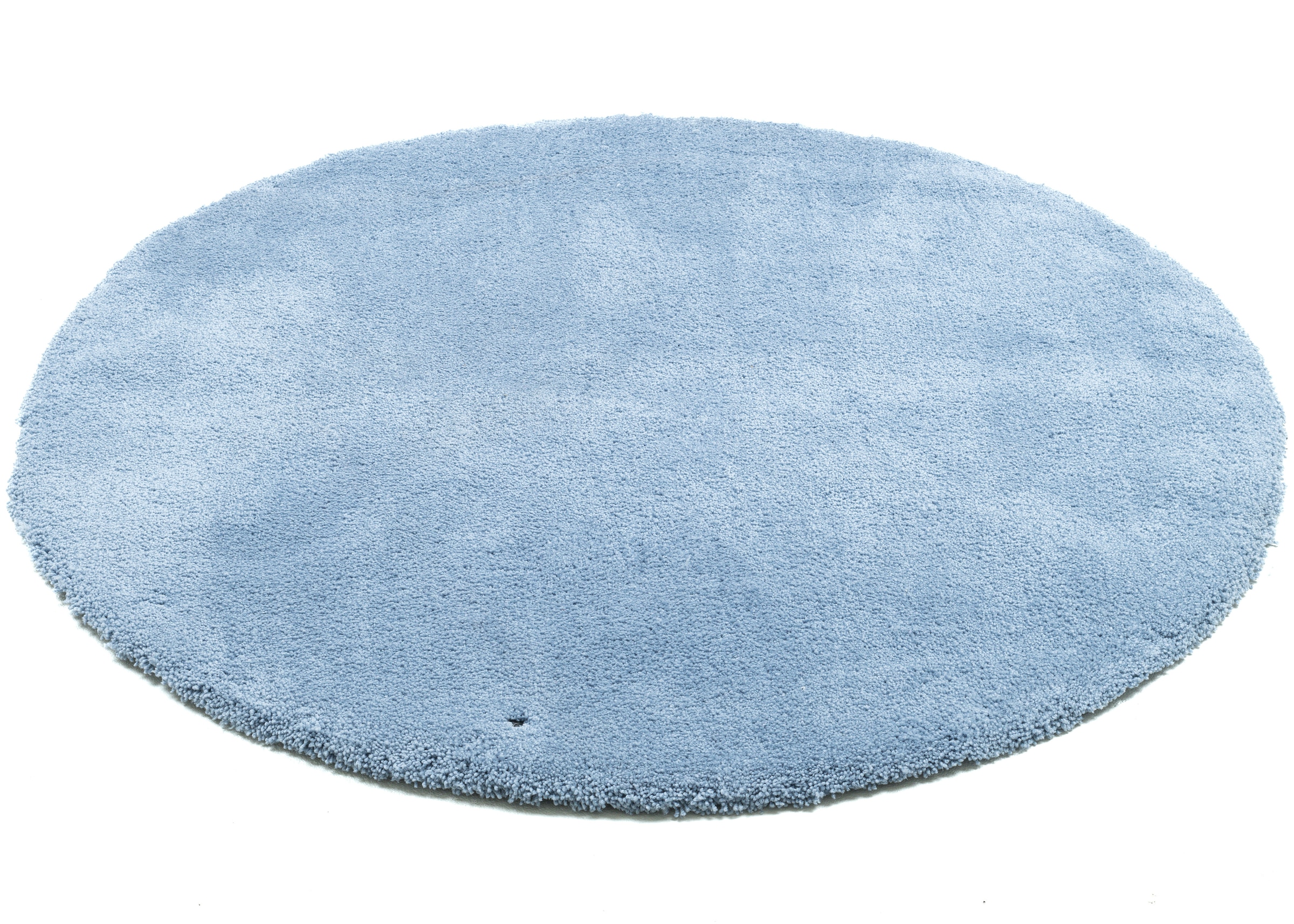 TOM TAILOR HOME Hochflor-Teppich »Shaggy Teppich Cozy«, rund, 25 mm Höhe, Uni Farben, auch in Pastell Farben, weich & kuschelig