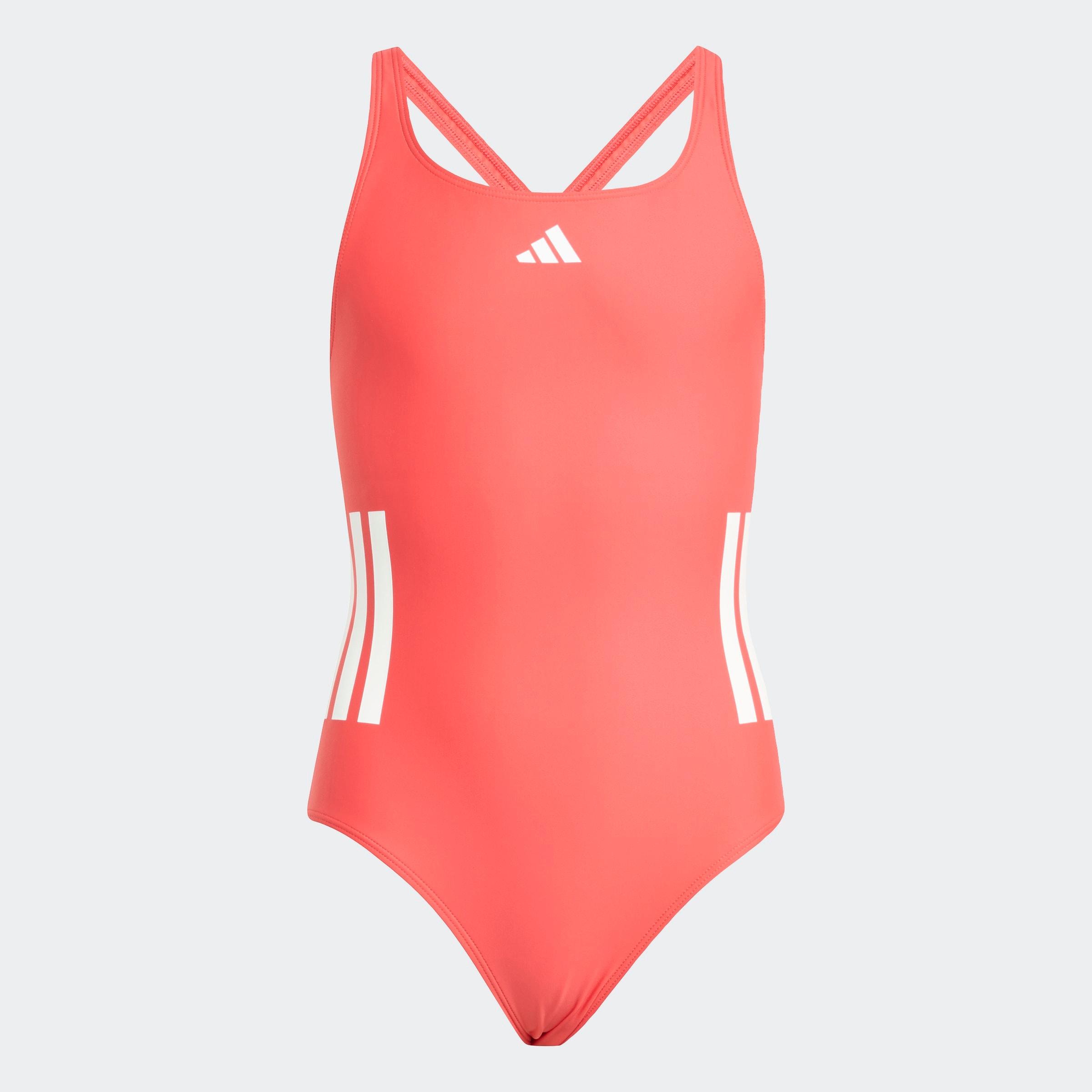 adidas Performance Badeanzug "3-STREIFEN C-BACK KIDS" für Kinder, sportlicher Stil