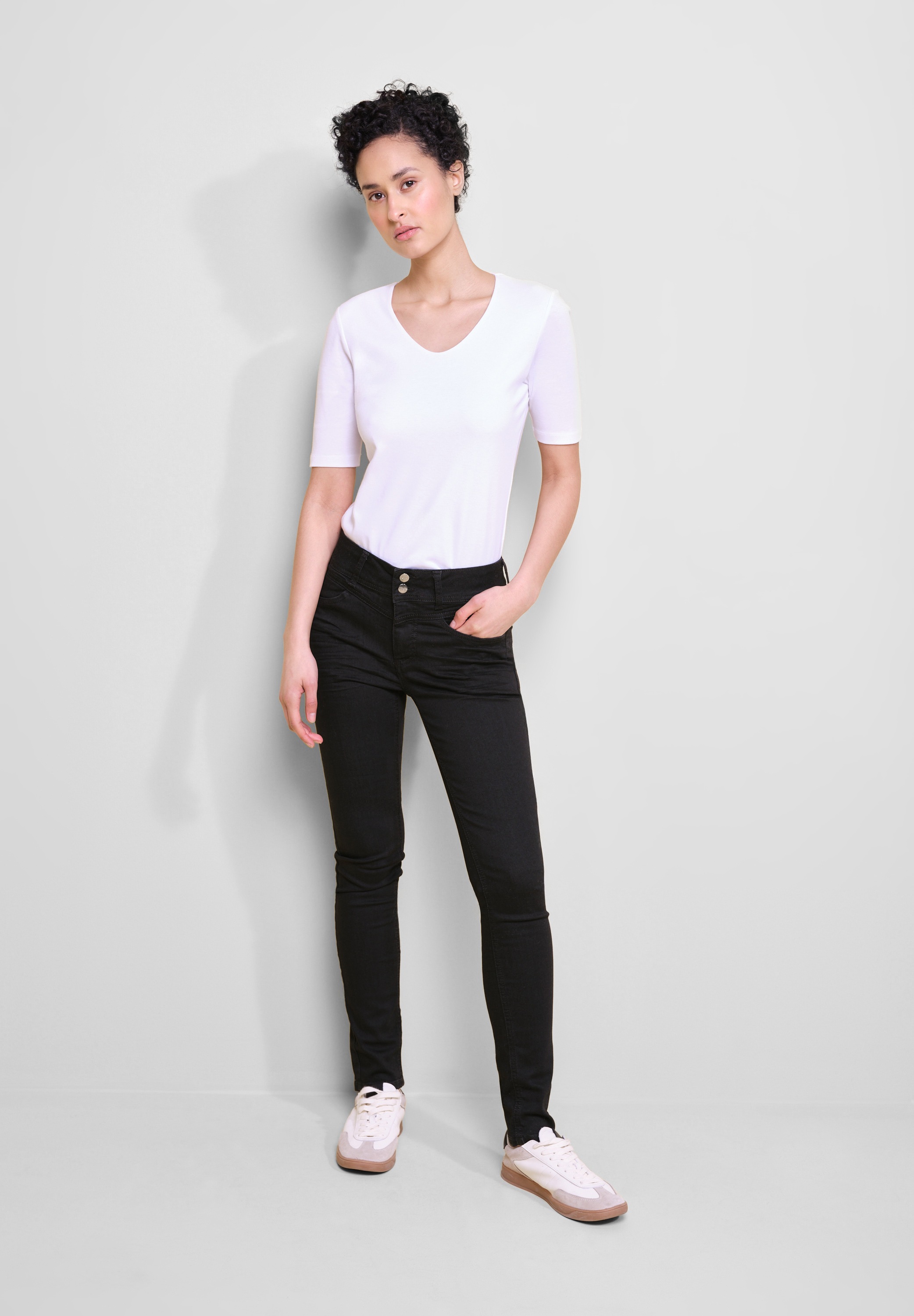 STREET ONE Slim-fit-Jeans, 4-Pocket Style