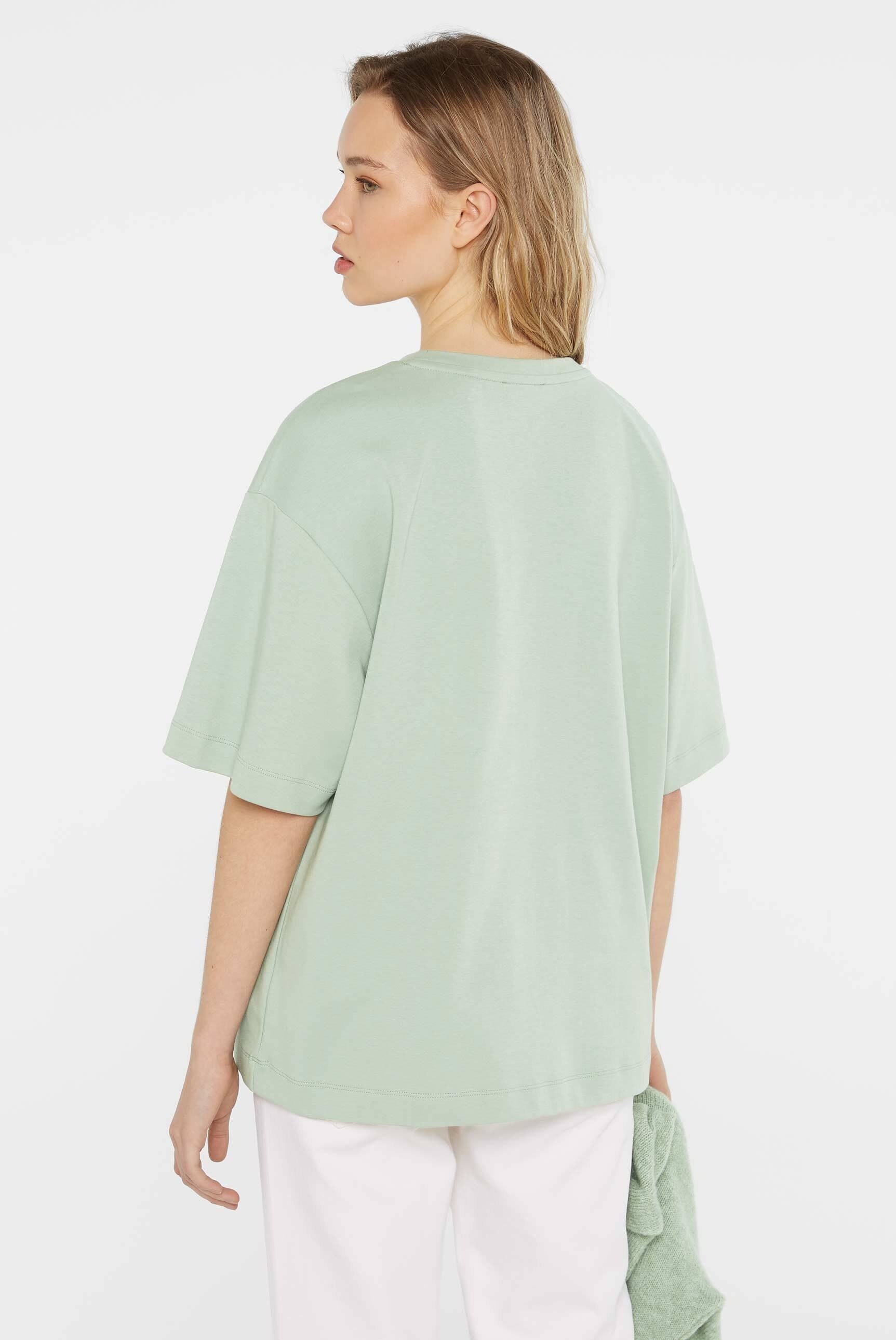 SENSES.THE LABEL Rundhalsshirt aus Baumwolle