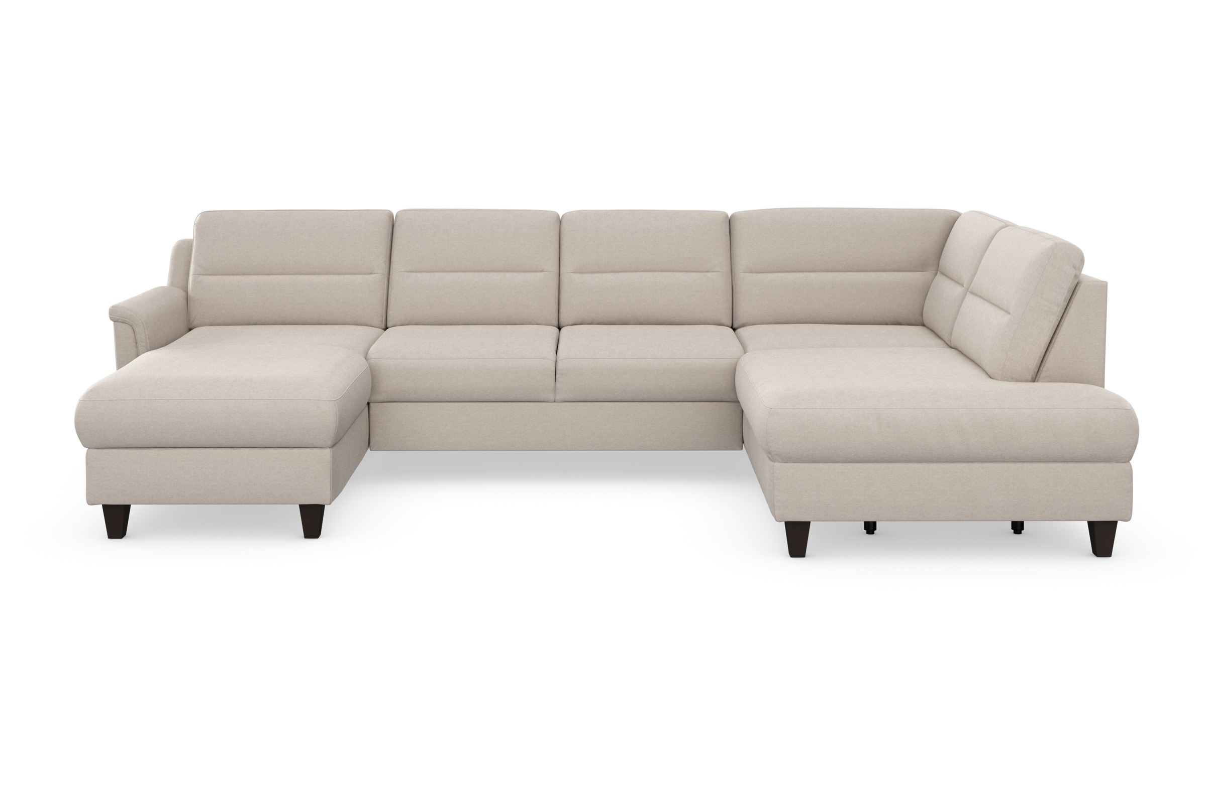 sit&more Wohnlandschaft »Farö U-Form« inklusive Federkern, wahlweise mit Bettfunktion und Bettkasten