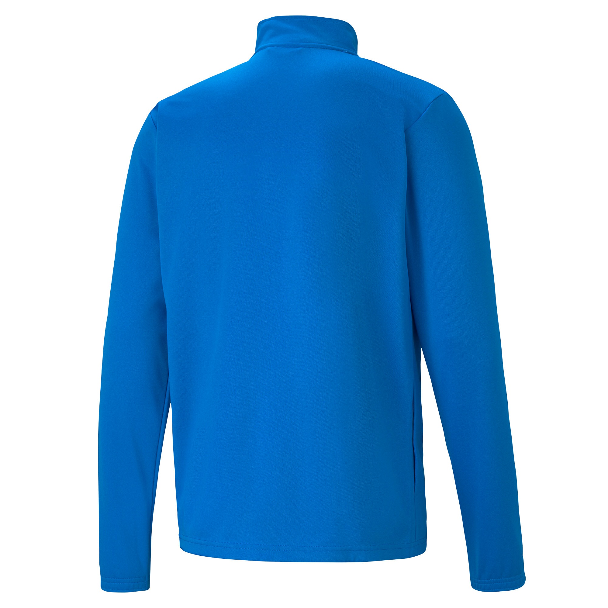 PUMA Trainingsjacke »TEAMRISE TRAINING POLY JACKET« ohne Kapuze sportlicher Stil mit kontrastfarbener Paspelierung