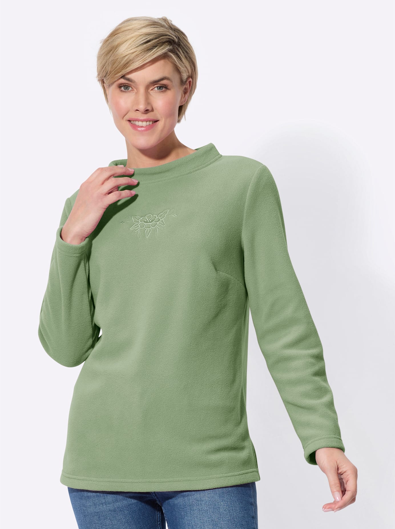 Classic Basics Fleeceshirt "Fleece-Shirt", (1 tlg.) günstig online kaufen