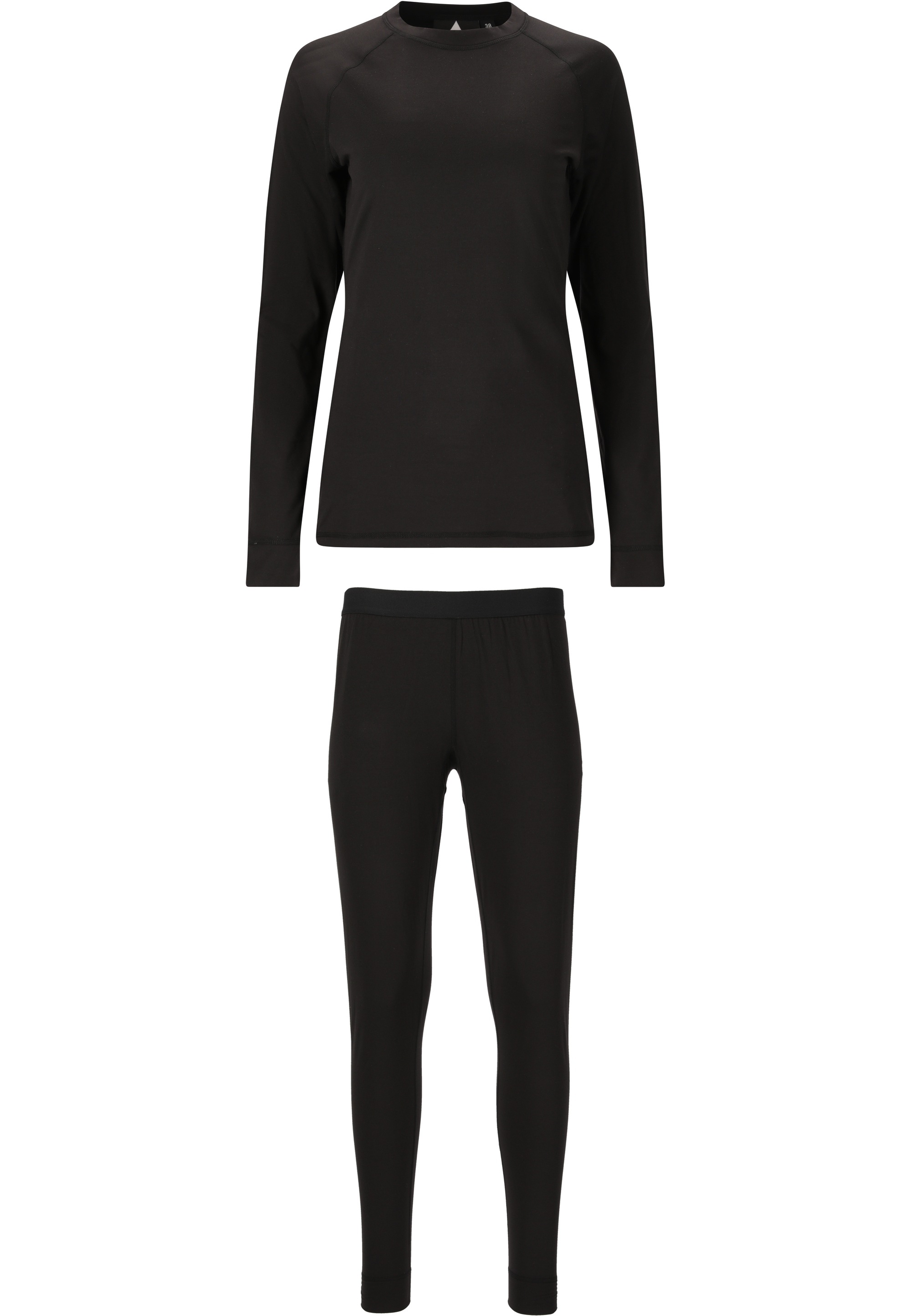 Funktionsshirt WHISTLER "Rodriguez", Herren, Gr. 42, schwarz, 90% Polyester, 10% Elasthan, unifarben, normal, Rundhals, Shirts Funktionsshirt, mit atmungsaktiver Eigenschaft 3