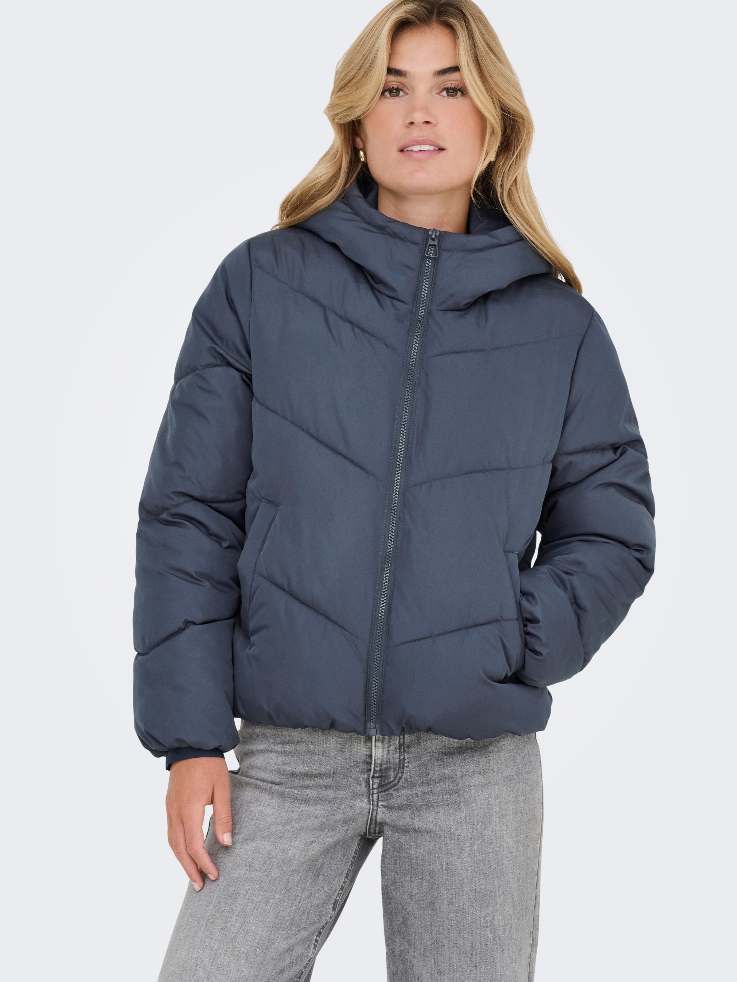 ONLY Steppjacke "ONAGNETE PUFFER HOOD JACKET OTW ZL" mitKapuze günstig online kaufen