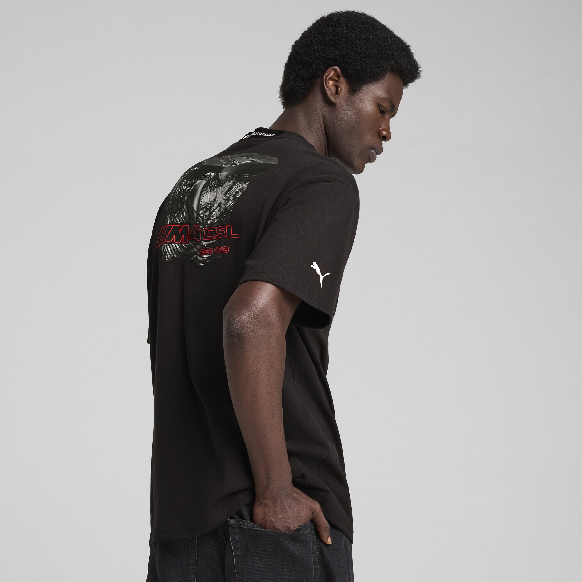 PUMA T-Shirt »BMW M Motorsport Lifestyle Car Graphic T-Shirt Herren«