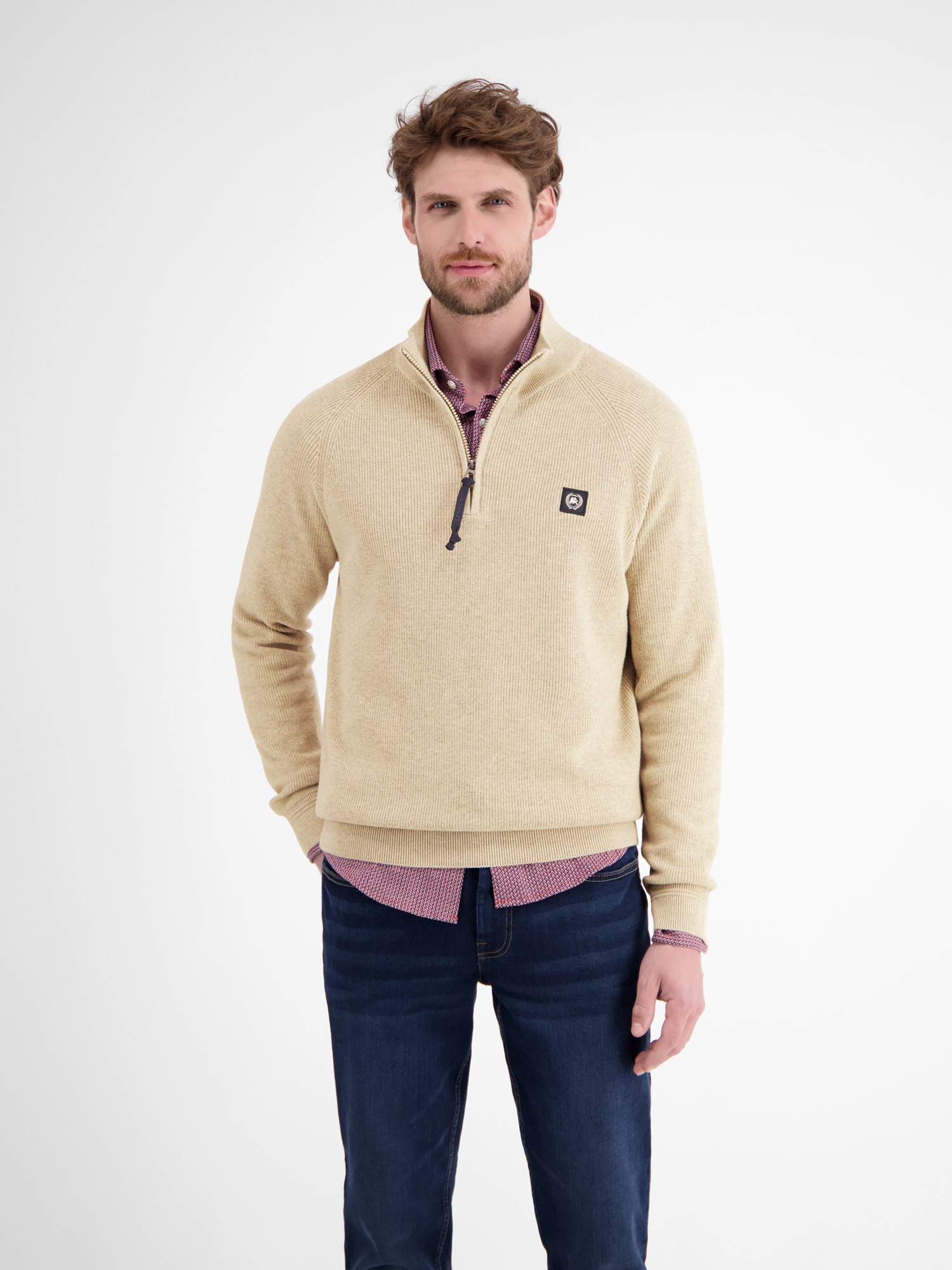 LERROS Strickpullover »LERROS Herren-Stricktroyer«