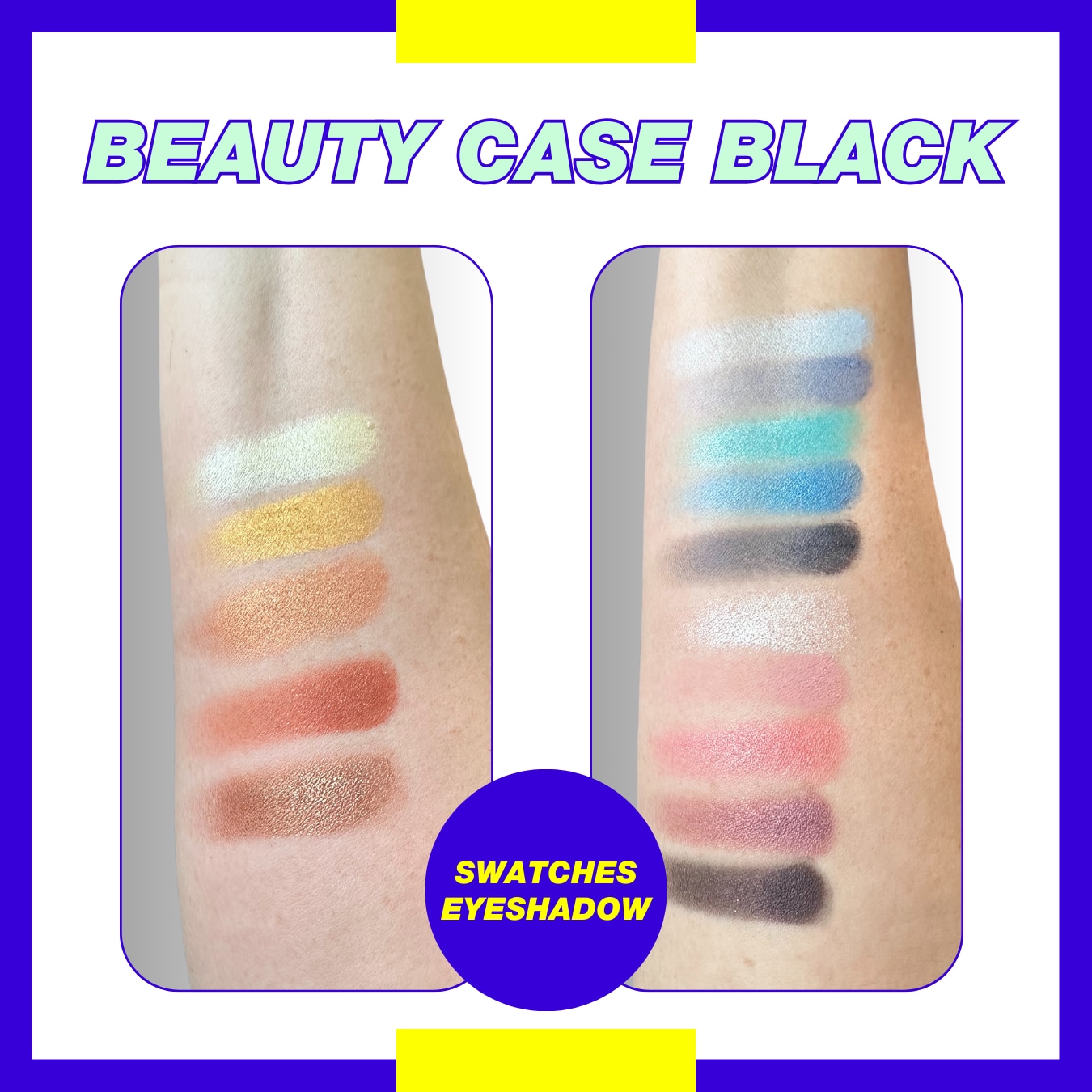 ZMILE COSMETICS Kosmetik-Koffer »Beauty Case' black«, (82 tlg.), mit veganer Formulierung