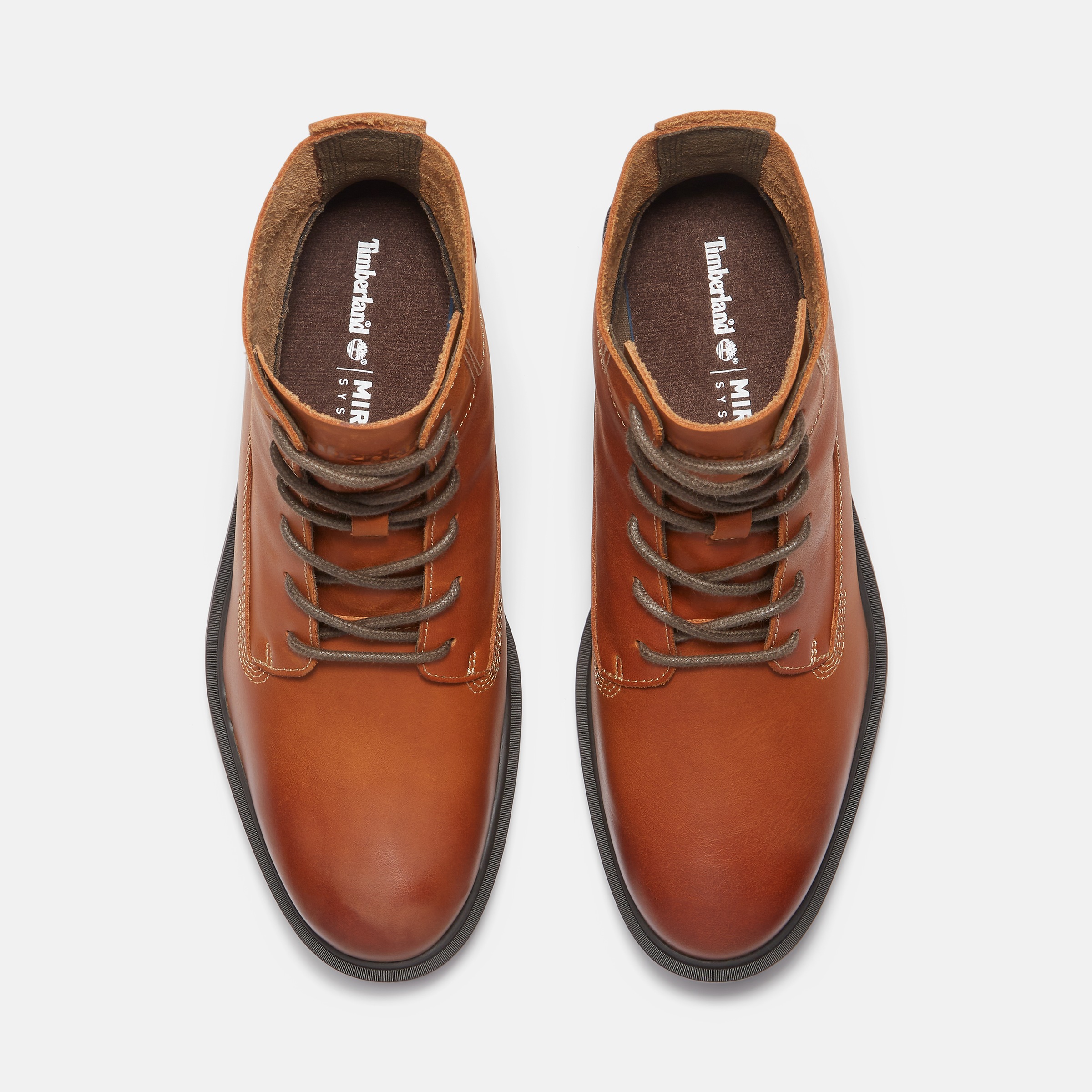 Timberland Brimfield Mid Lace Up Boot Brown Size 38.5 3