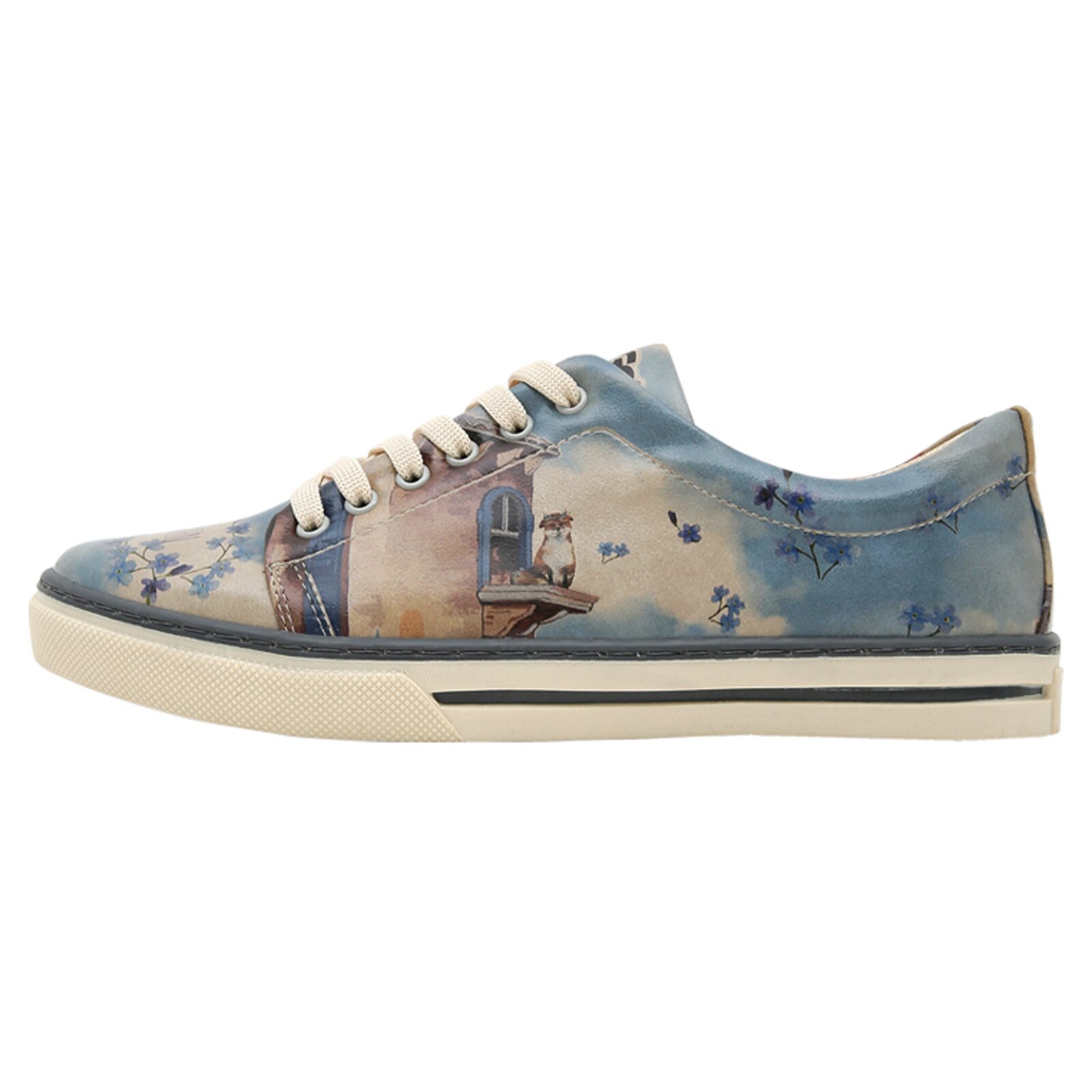 DOGO Sneaker "Classic Schnürsneaker Never Ending Story Damen Sneaker, Classic" Handgefertigt