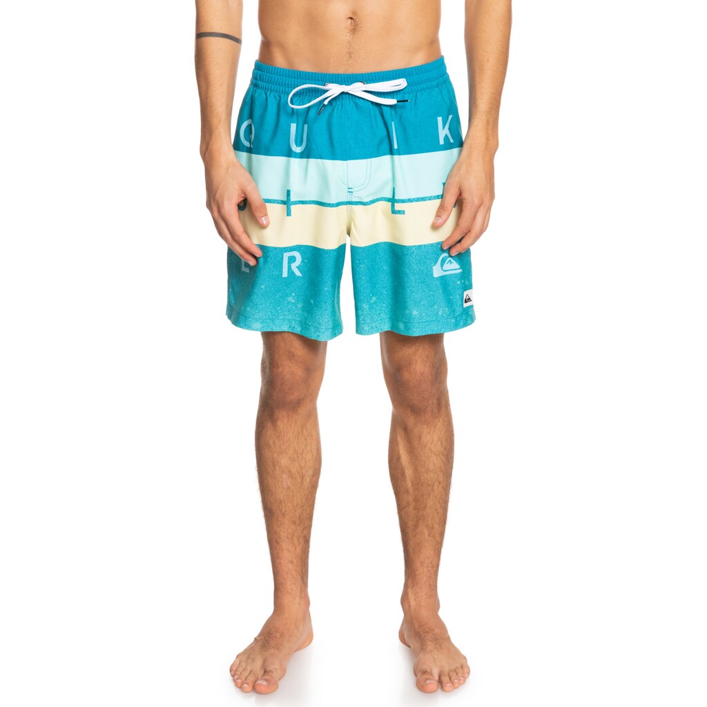 Quiksilver Badeshorts »Word Block 17"«