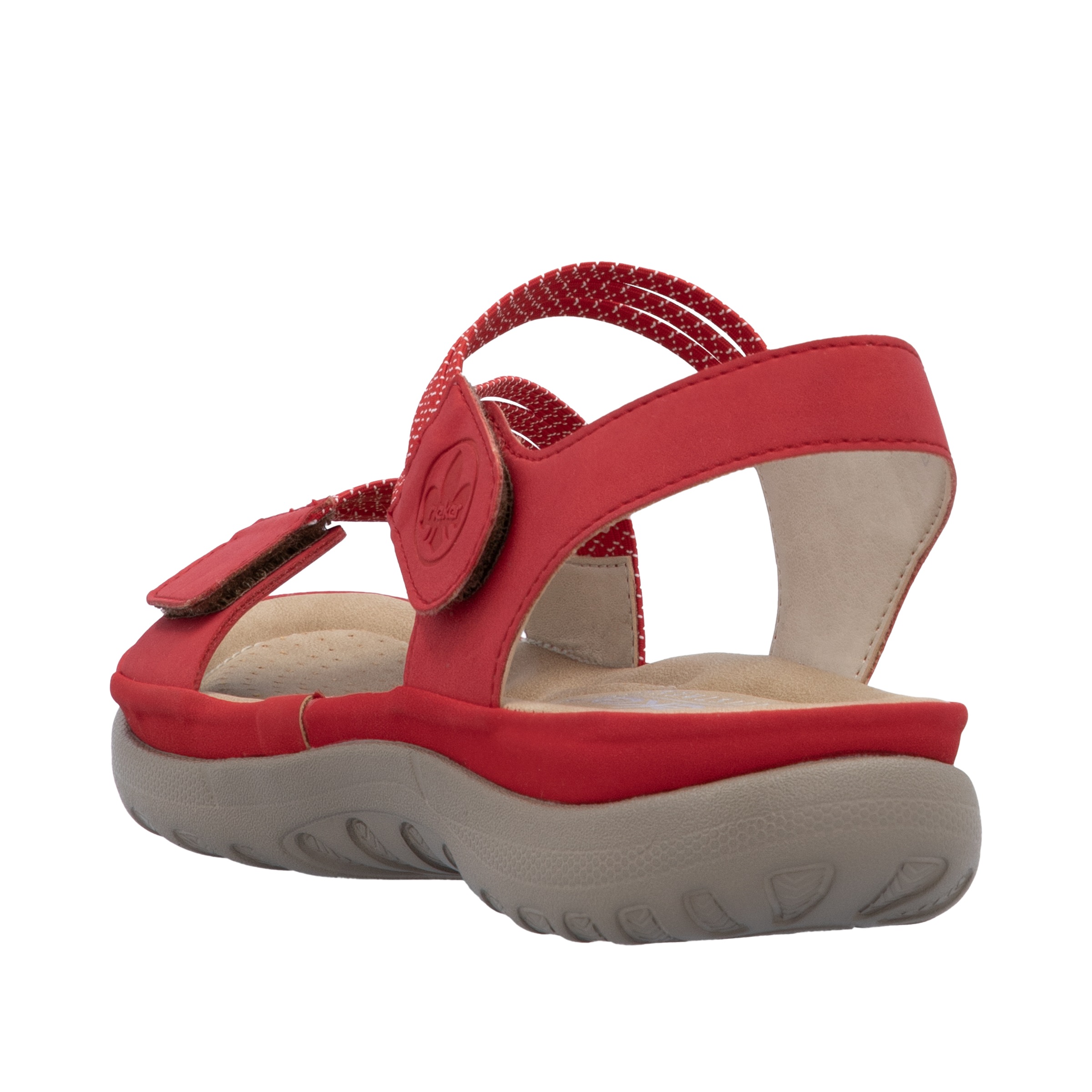 Rieker Strap Sandal Red 41 3