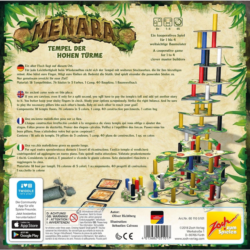 Zoch Spiel »Menara«