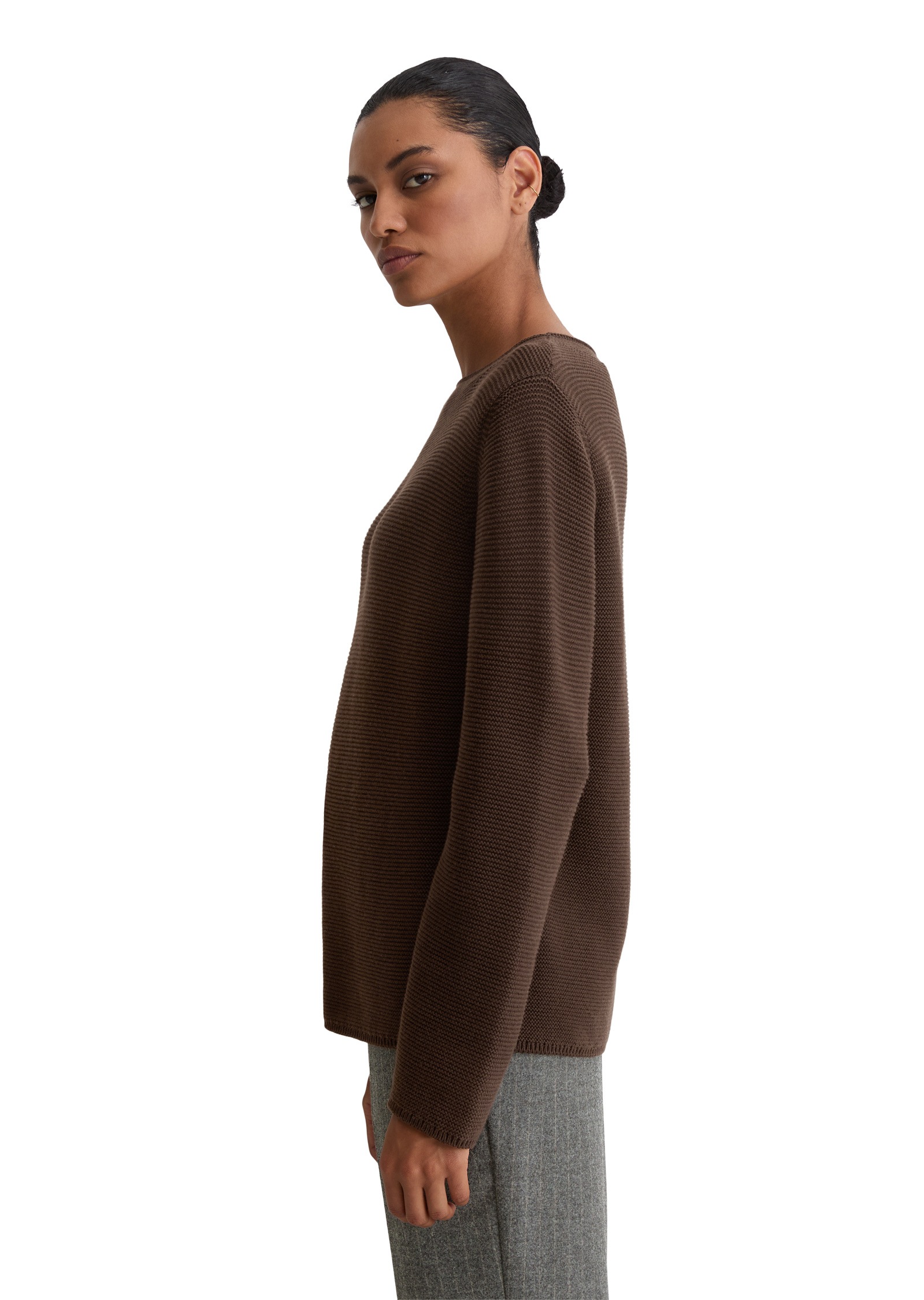 Marc OPolo Rundhalspullover "aus Organic Cotton" günstig online kaufen