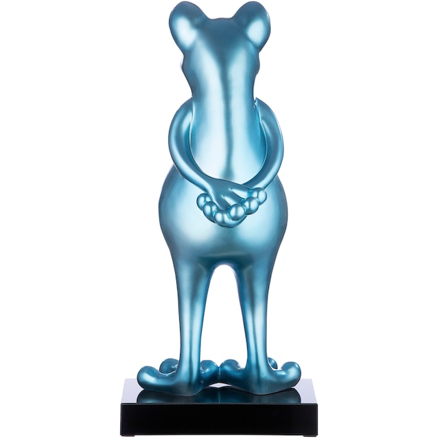 Casablanca by Gilde Tierfigur »Skulptur Frosch petrol« kaufen | BAUR