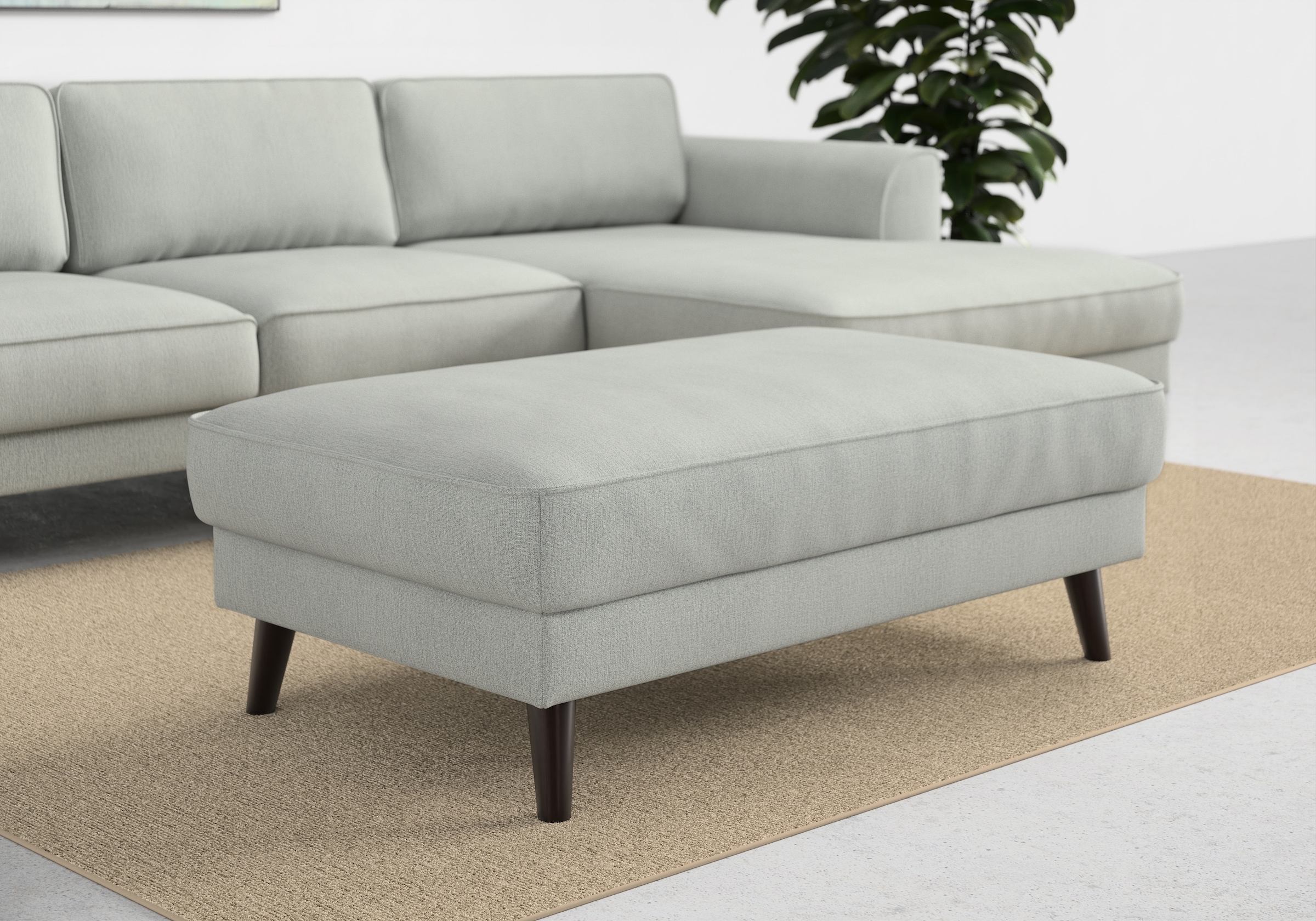 TRENDMANUFAKTUR Polsterhocker "Lumber Jack" 1 Stk. tlg. in moderner Optik, günstig online kaufen