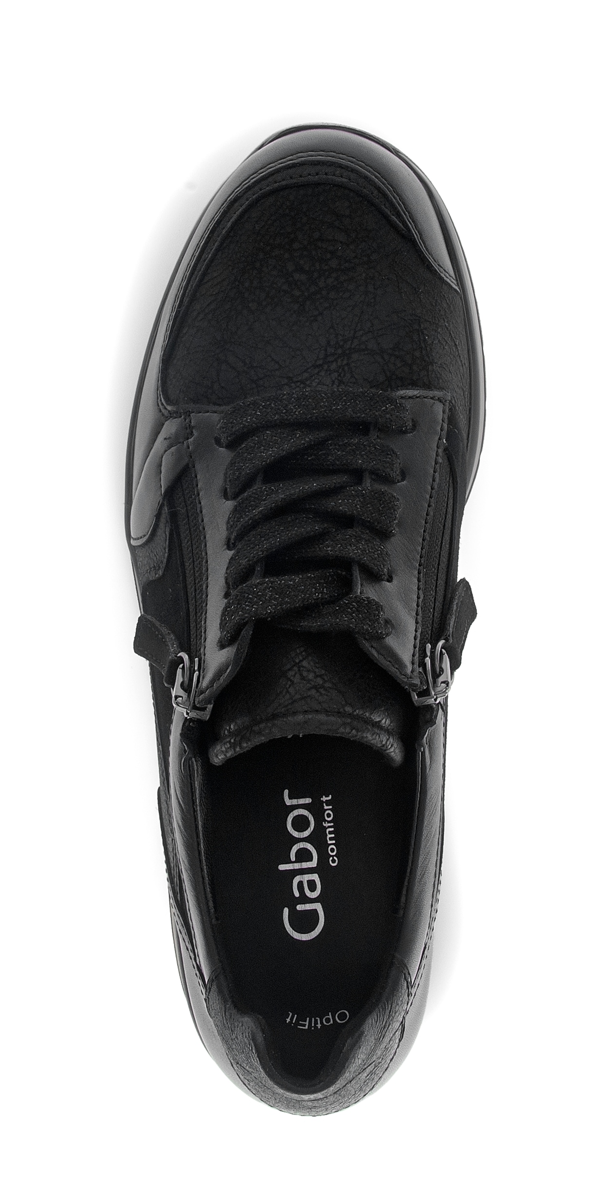 Gabor Keilsneaker »CAPRI«, Freizeitschuh, Halbschuh, Schnürschuh in Extraweite K