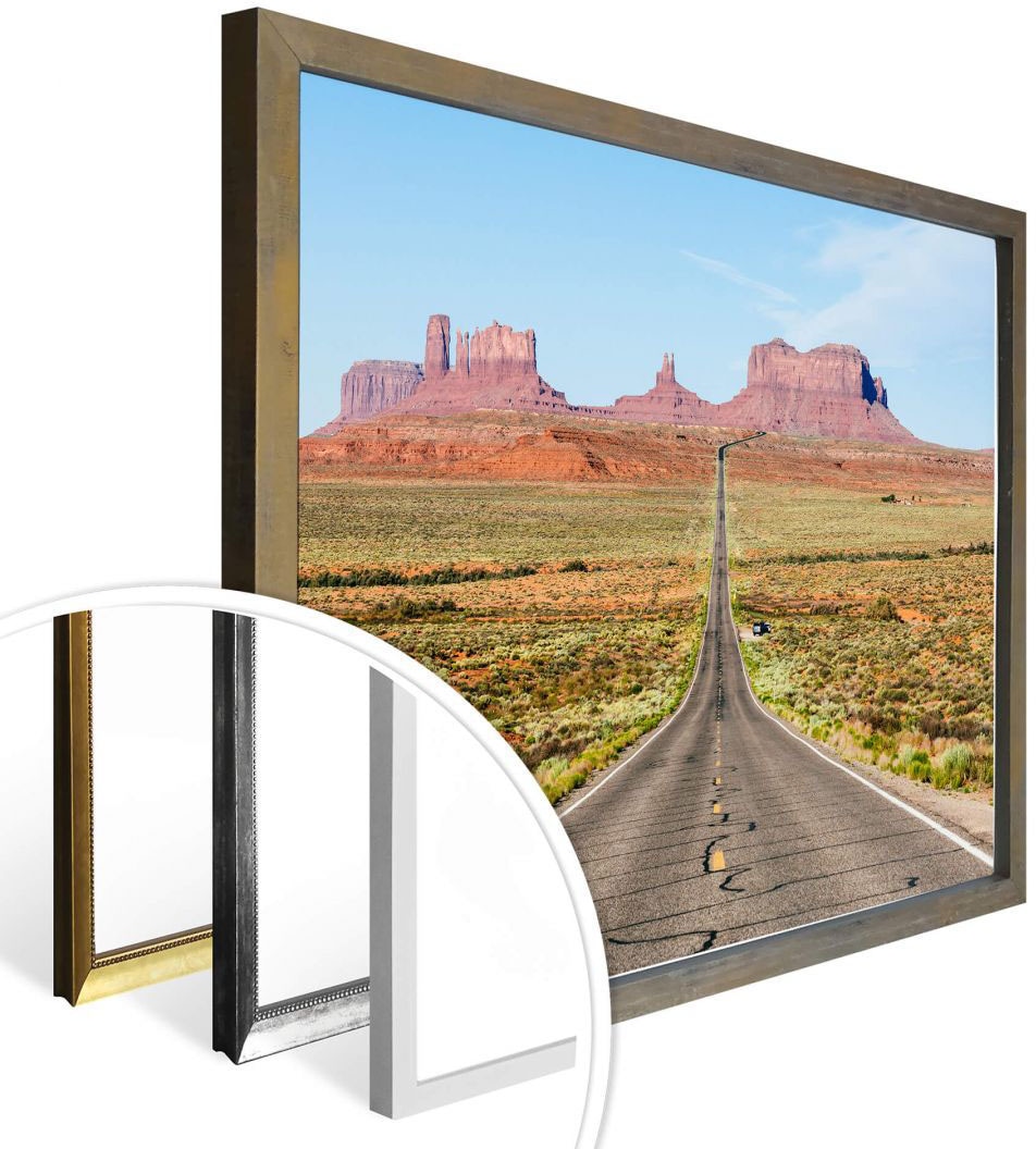 Wall-Art Poster »Monument Valley Arizona«, Landschaften, (1 St.), Poster ohne Bilderrahmen