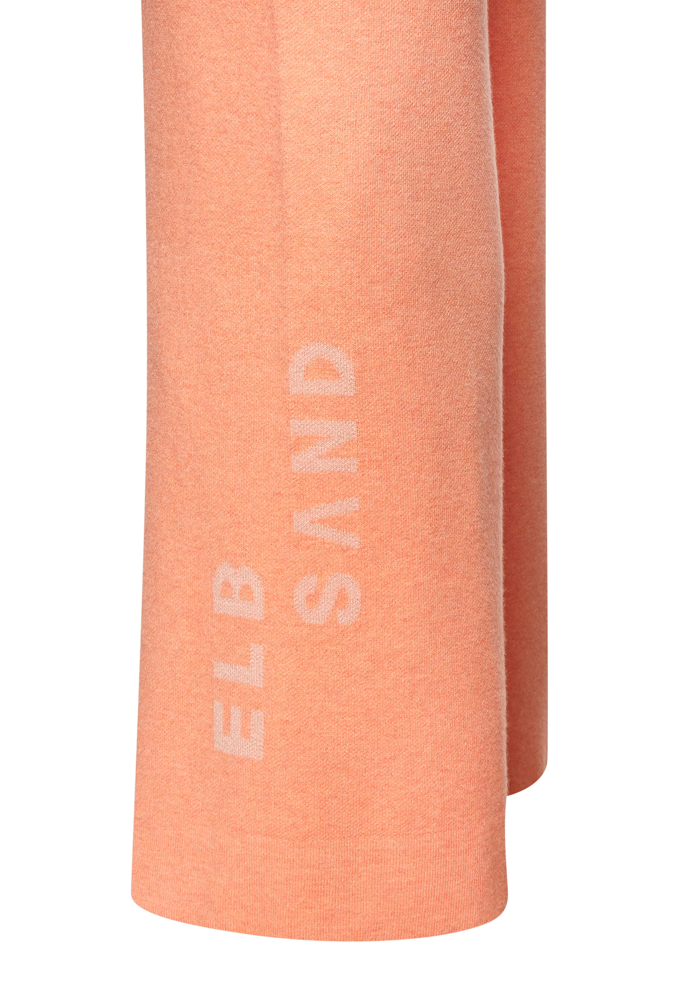 Elbsand Strickhose, mit weitem Bein und eingestricktem Logo, Loungewear
