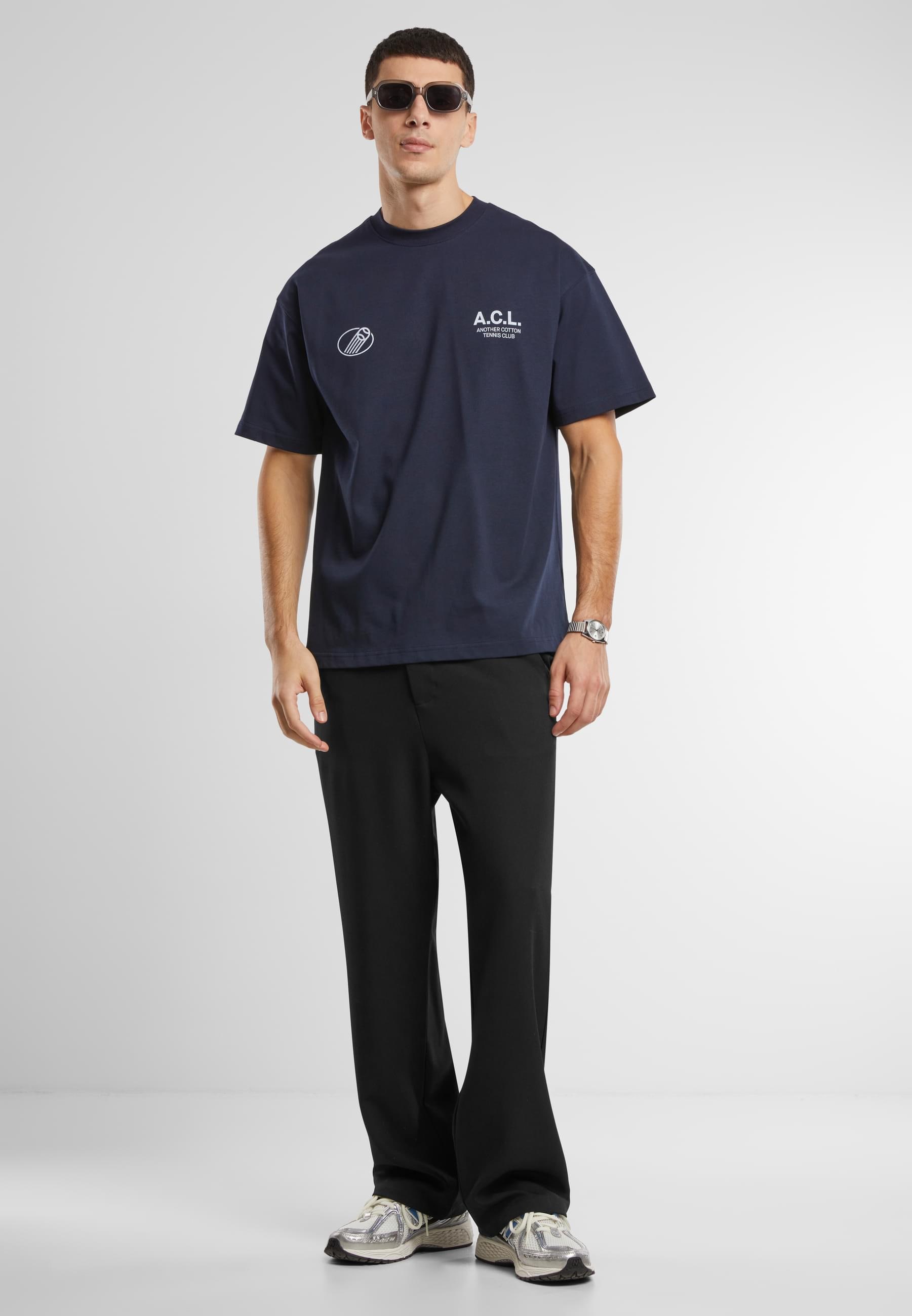 Another Cotton Lab T-Shirt »Another Cotton Lab ACL Tennis Club Oversize T-Shirt«, (1 tlg.)