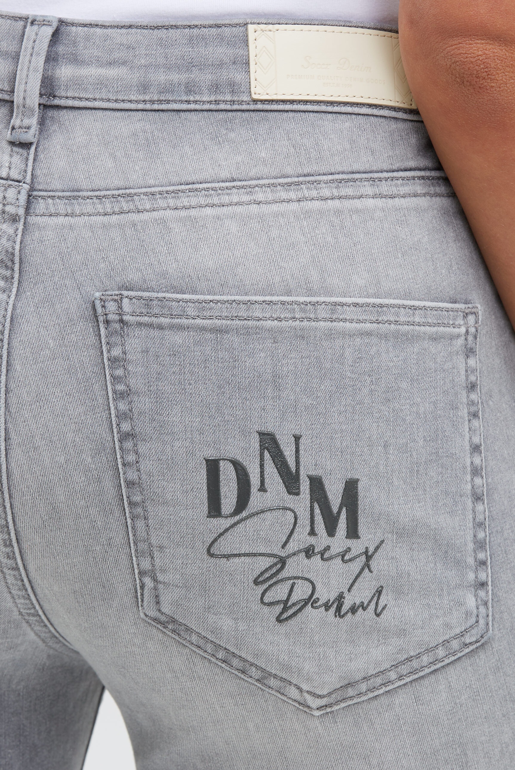 SOCCX Slim-fit-Jeans, mit normaler Leibhöhe
