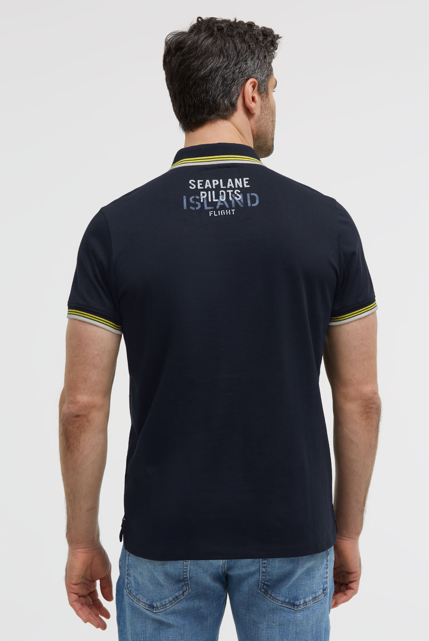 CAMP DAVID Poloshirt aus Baumwolle