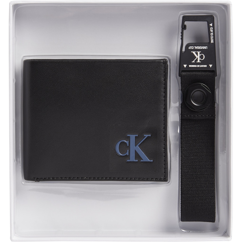 Calvin Klein Jeans Geldbörse »BIFOLD W/COIN+CARABINER KEYFOB«