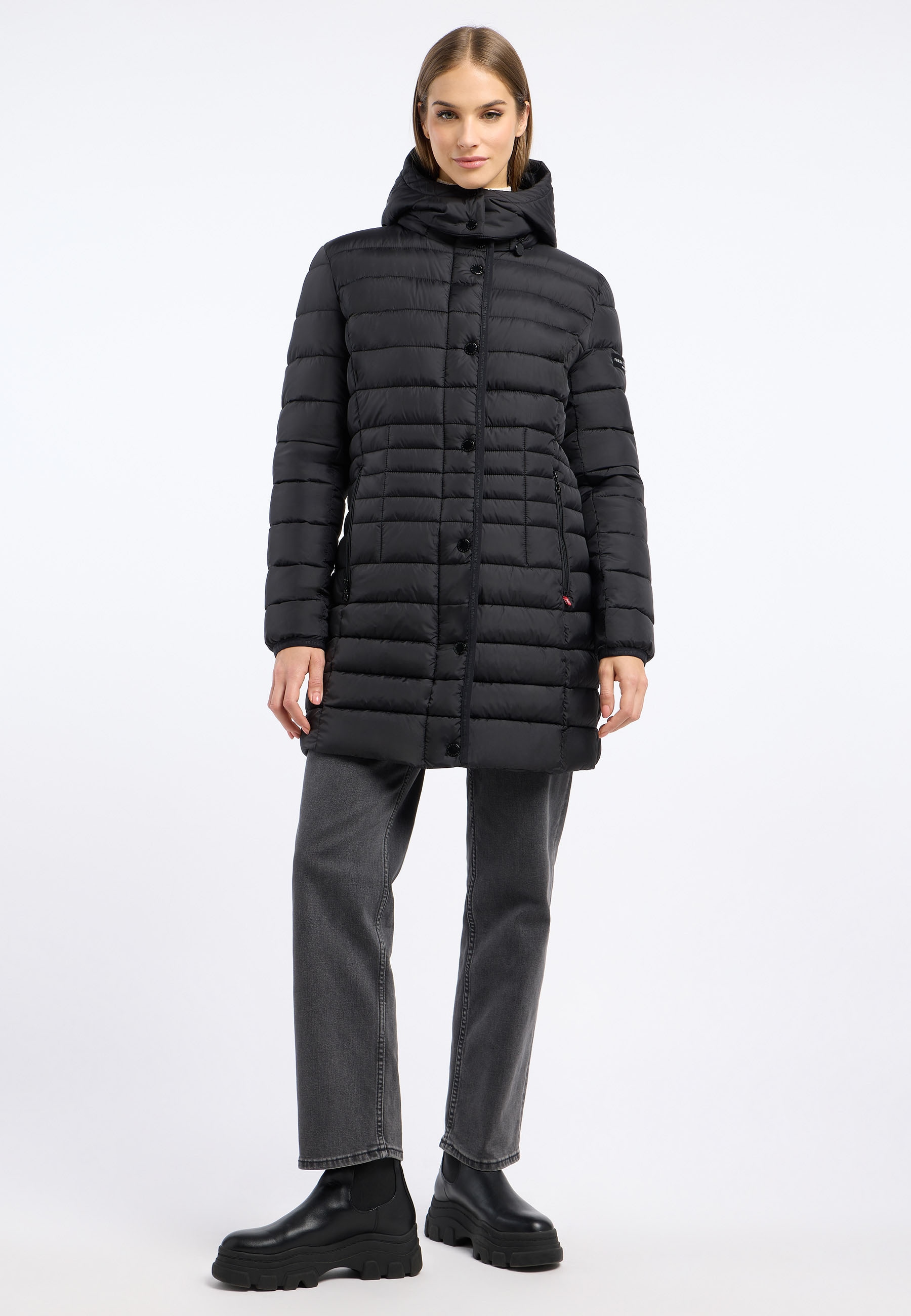 Frieda & Freddies Steppjacke "Fake Down Jacket / Laura May 2", mit Taschen günstig online kaufen