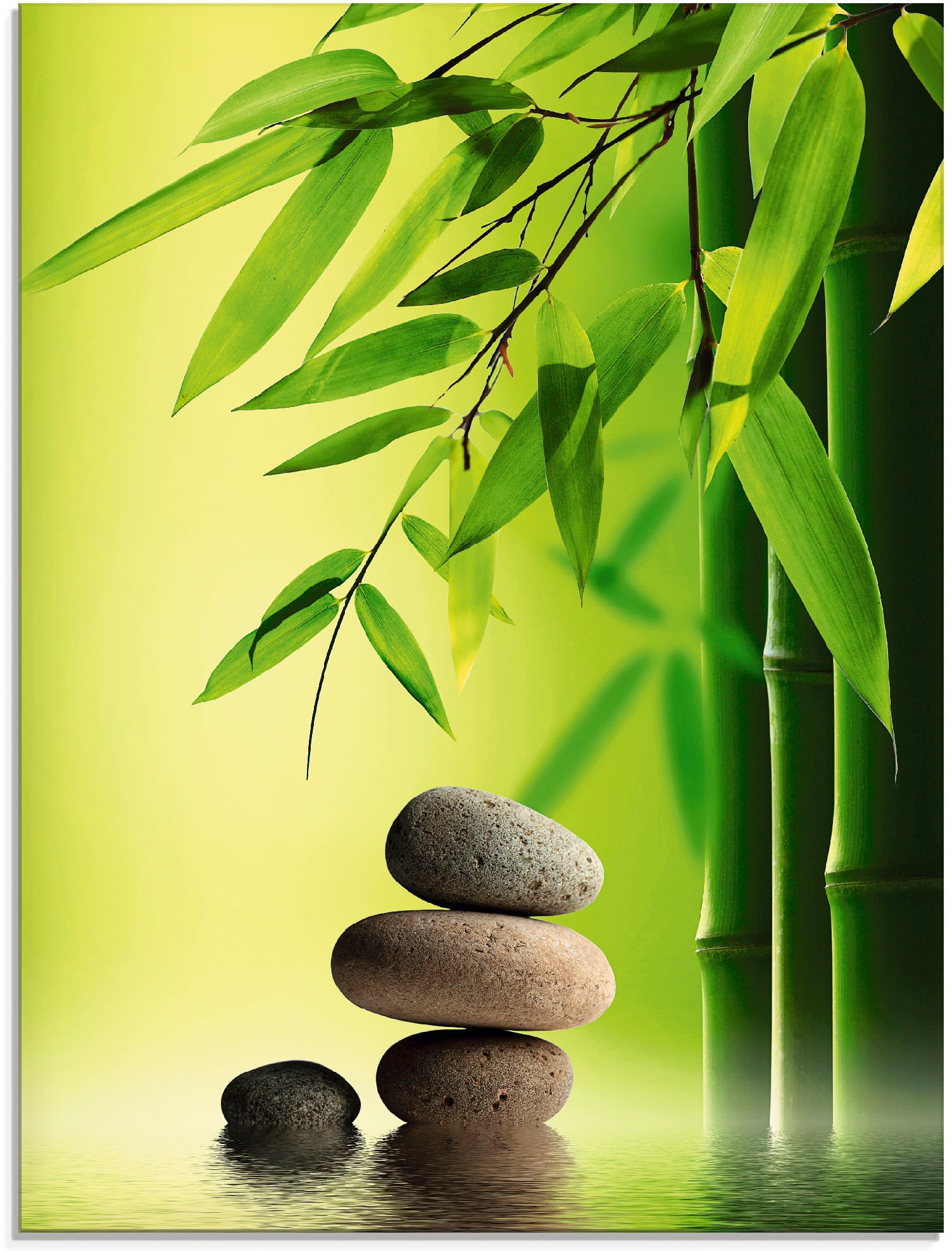Artland Glasbild "Spa Stillleben" Zen 1 Stk. tlg. in verschiedenen Größen günstig online kaufen
