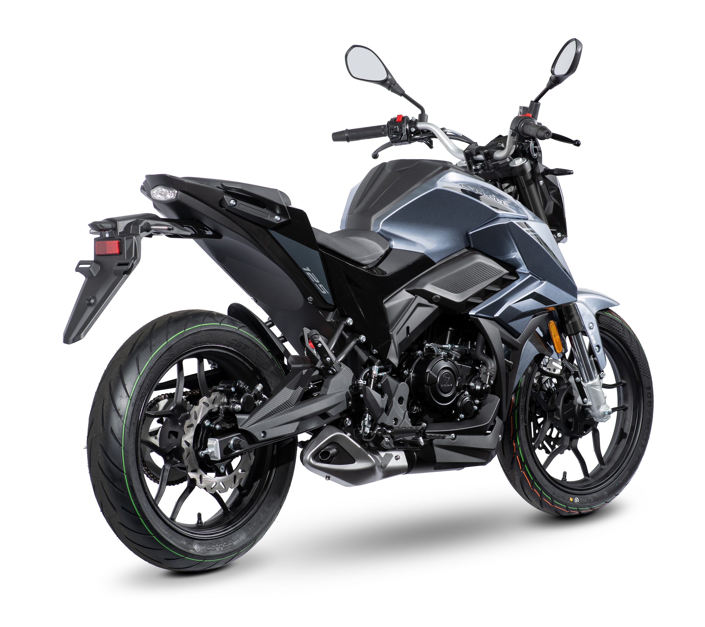 Cyclone Motorrad »Batllo5, 125, E5+, Naked« 124 cm³ 95 km/h Euro 5+ 15 11 kW, 15 PS, ABS, 125er Naked, digitales Cockpit