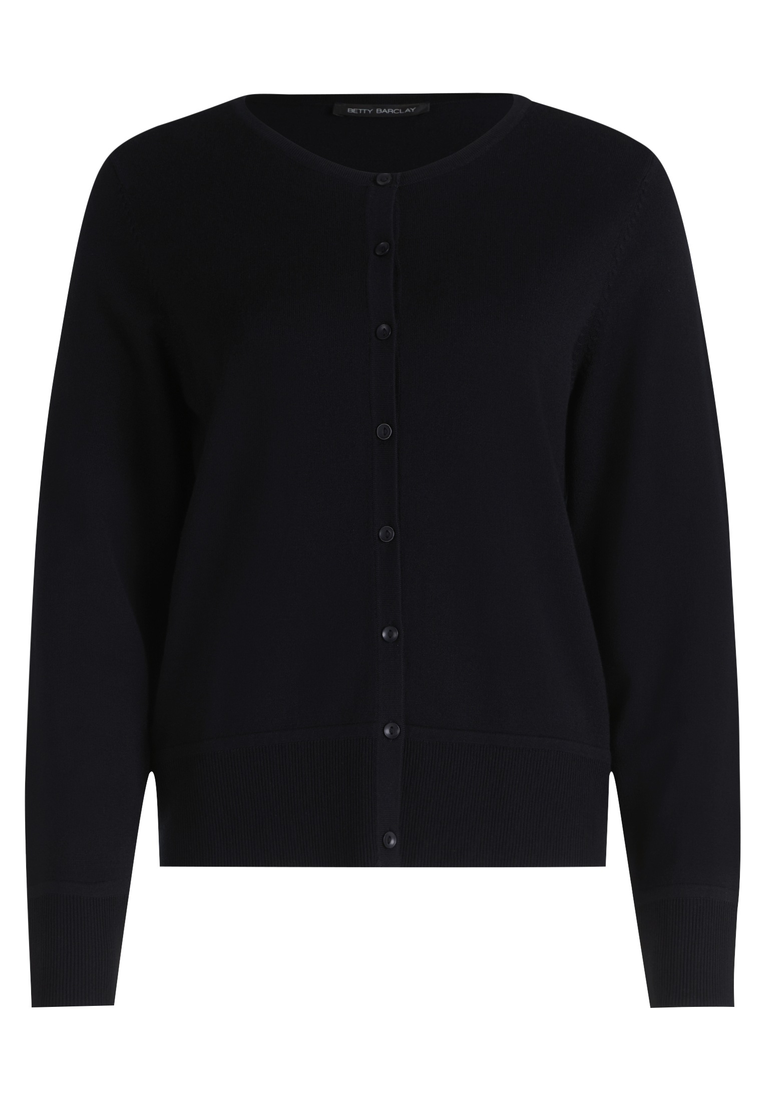 Betty Barclay Strickjacke »Betty Barclay Damen Strick-Cardigan mit Knöpfen«, Rippbündchen