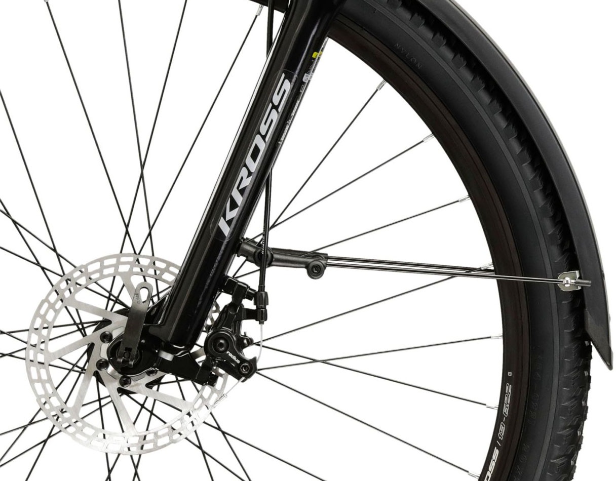 Kross Mountainbike »KROSS Mountainbike Hardtail 27,5" Hexagon 2.0 EQ grau 21 Gänge 2026« 21 Gang Shimano ALTUS M310 Schaltwerk Kettenschaltung