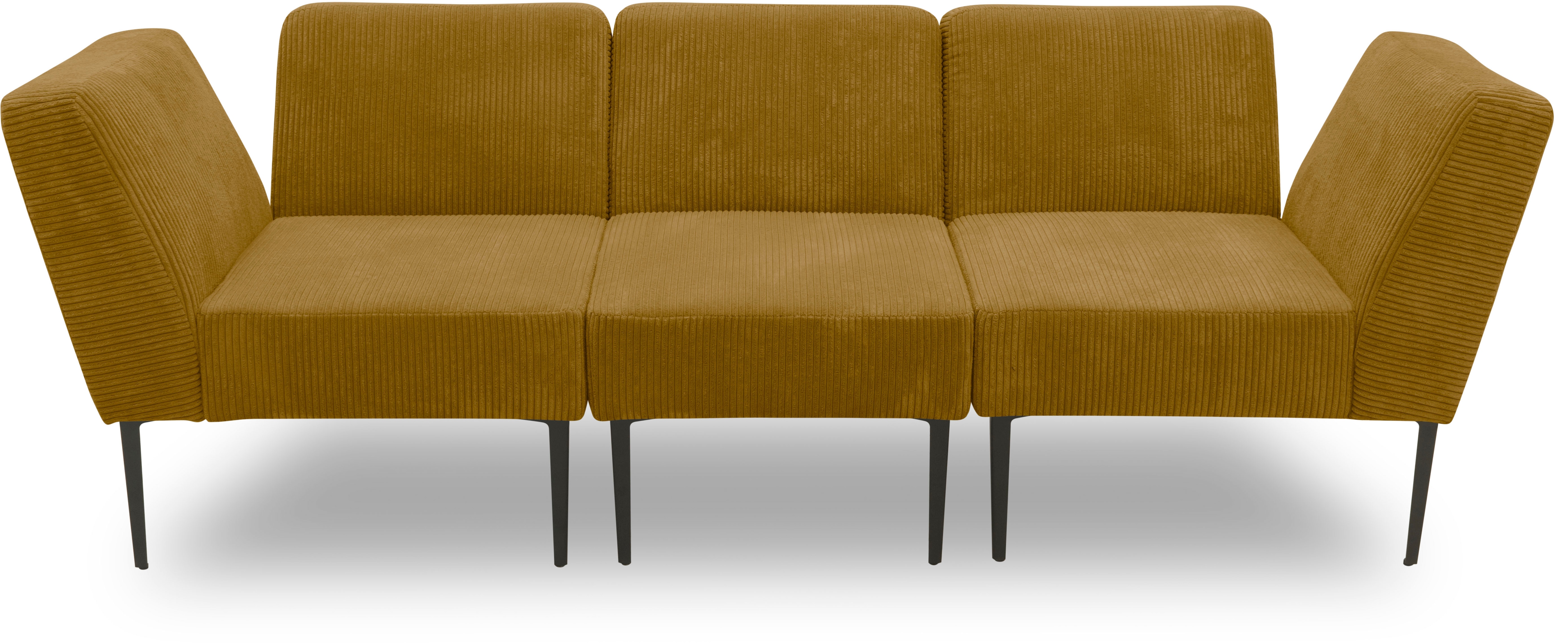 DOMO collection Sofa-Eckelement "700010 Lieferzeit nur 2 Wochen, auch einzeln stellbar" Als Ecke oder Abschluss einsetzbar, passend für gängige Saugroboter