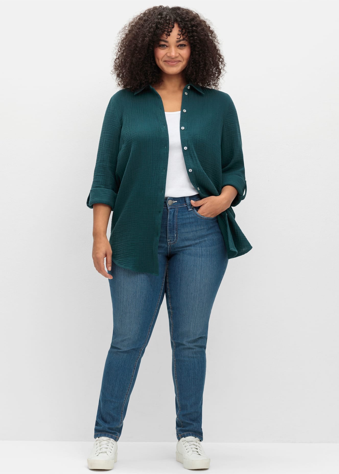 Sheego Hemdbluse günstig online kaufen