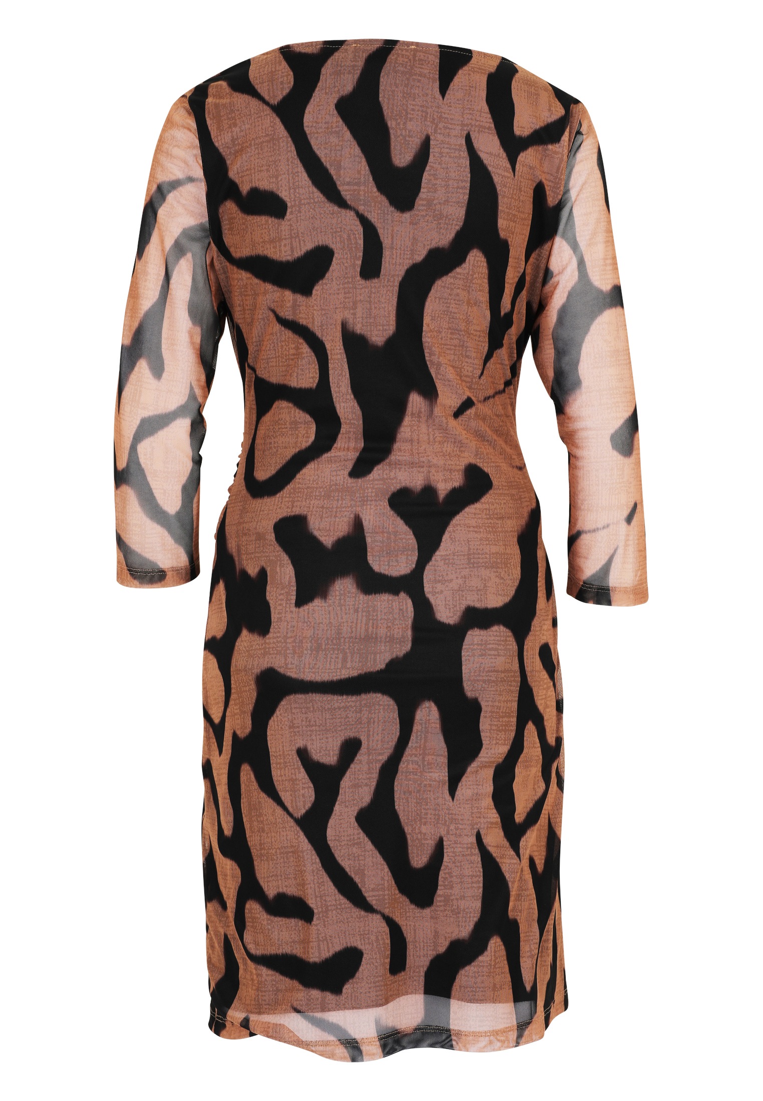 Thumbnail - Zero Meshkleid "Damen mit Wasserfallausschnitt" Ohne Tasche drapiert /gerafft