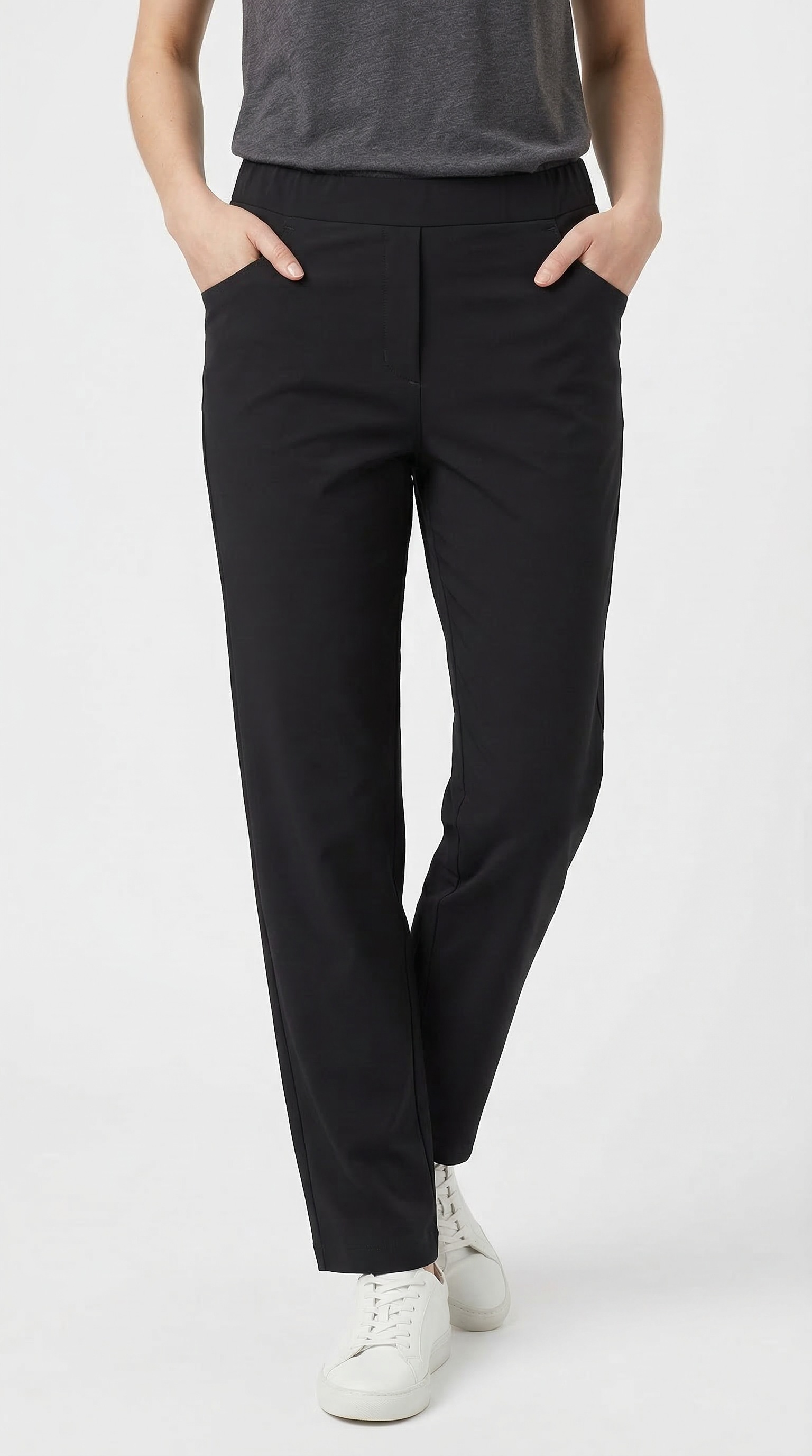 KjBRAND 7/8-Hose "KJBSusie Culotte" Vorne mit Eingrifftaschen, angedeuteter günstig online kaufen