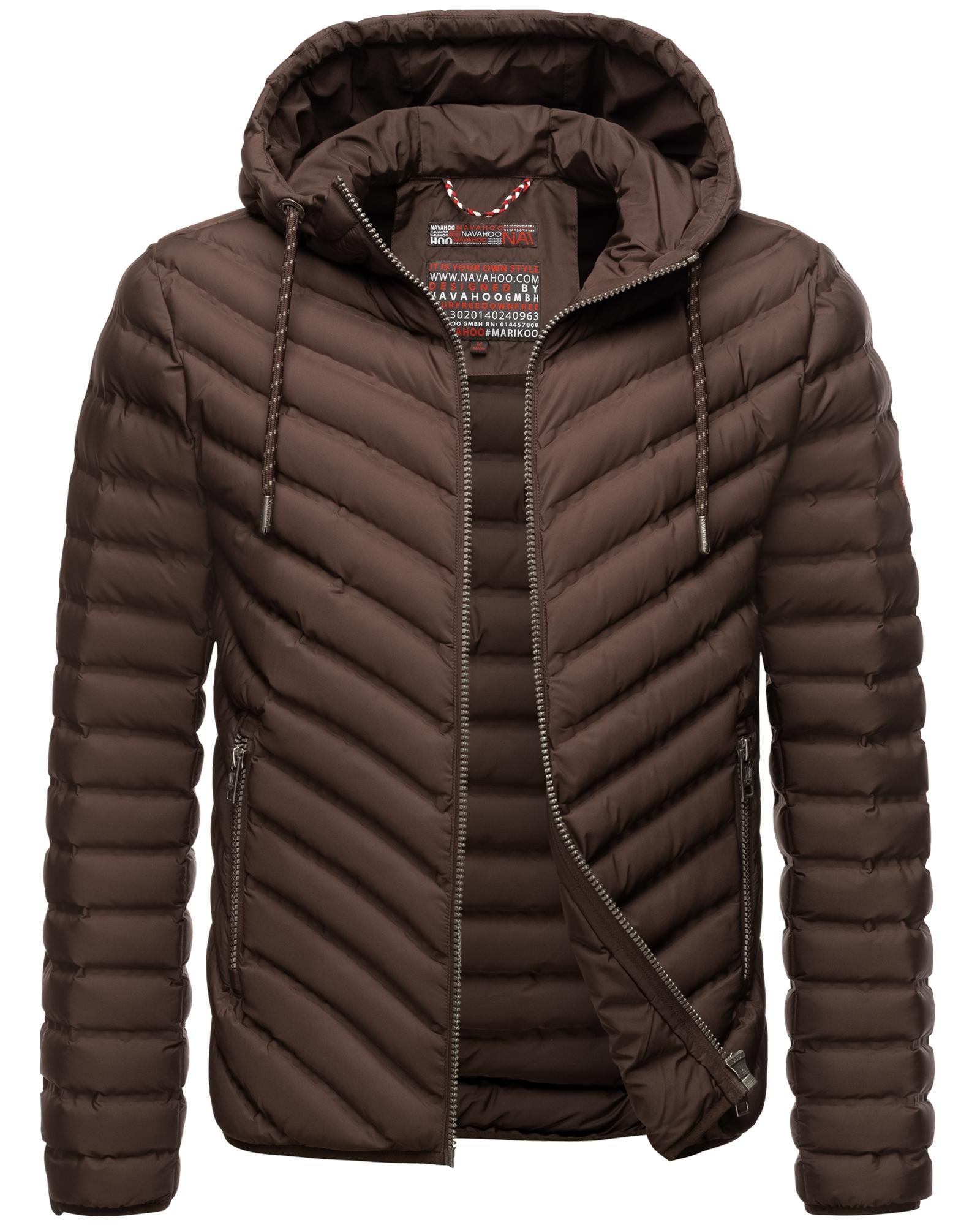 Navahoo Steppjacke »Fey-Tun«, mit Kapuze, stylische Übergangsjacke mit Kapuze