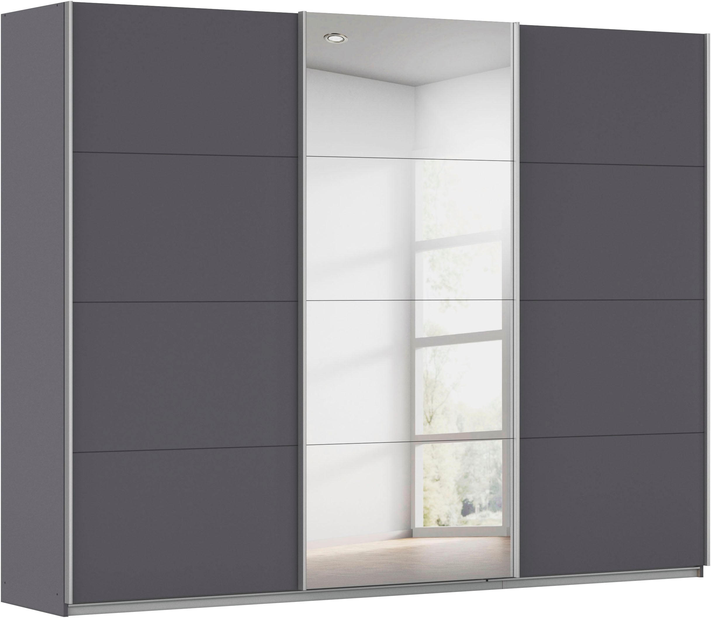 OTTO home Kleiderschrank "Mehrzweckschrank Schwebetürenschrank Mietswohnung Schlafzimmer CORTONA" erhältlich in Breite: 136/181/203/226/271/315/360 cm, Höhe: 210/229 cm, in 3 Ausstattungen BASIC/CLASSIC/PREMIUM (SOFT-CLOSE) MADE IN GERMANY