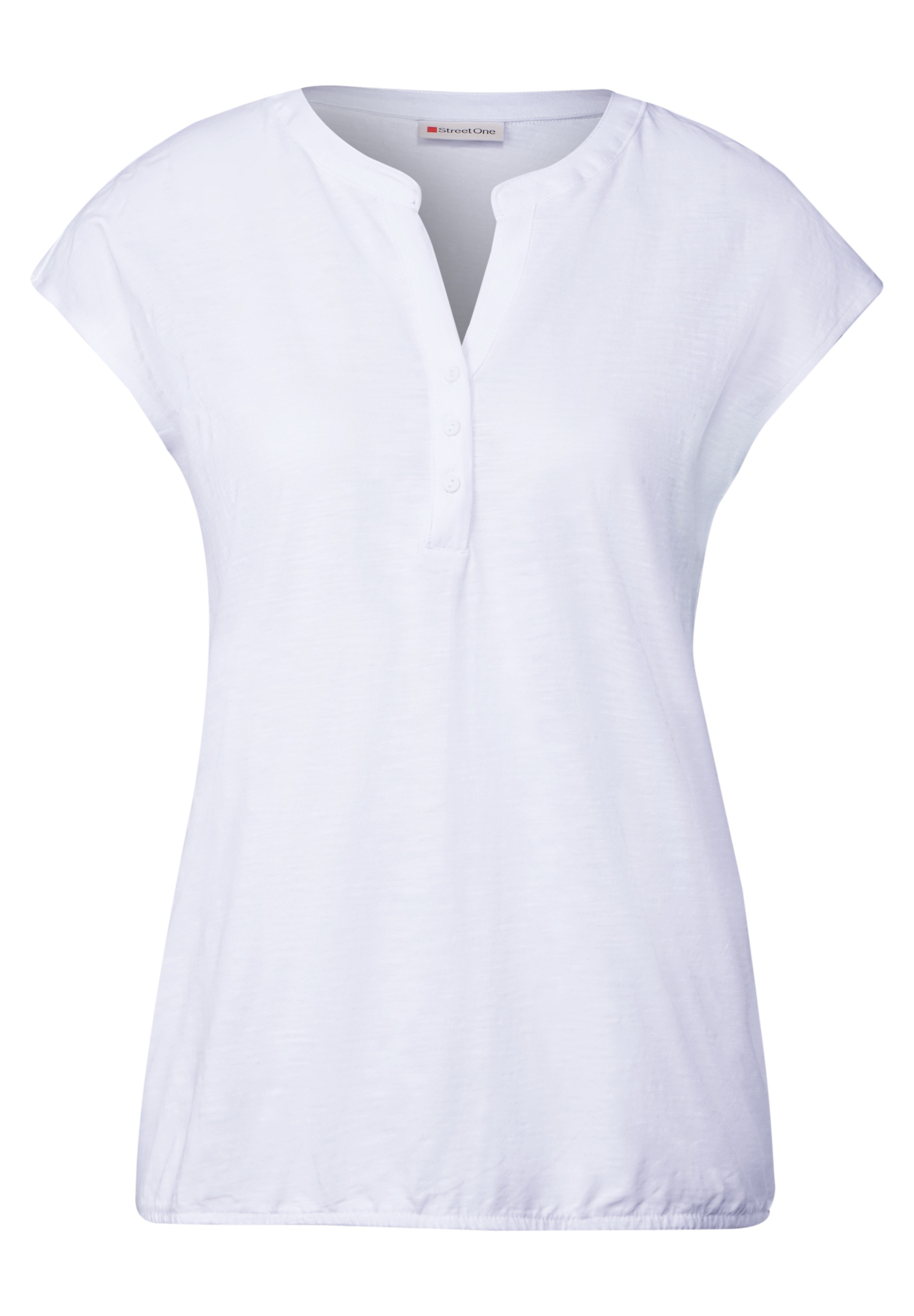 STREET ONE T-Shirt, aus reiner Baumwolle