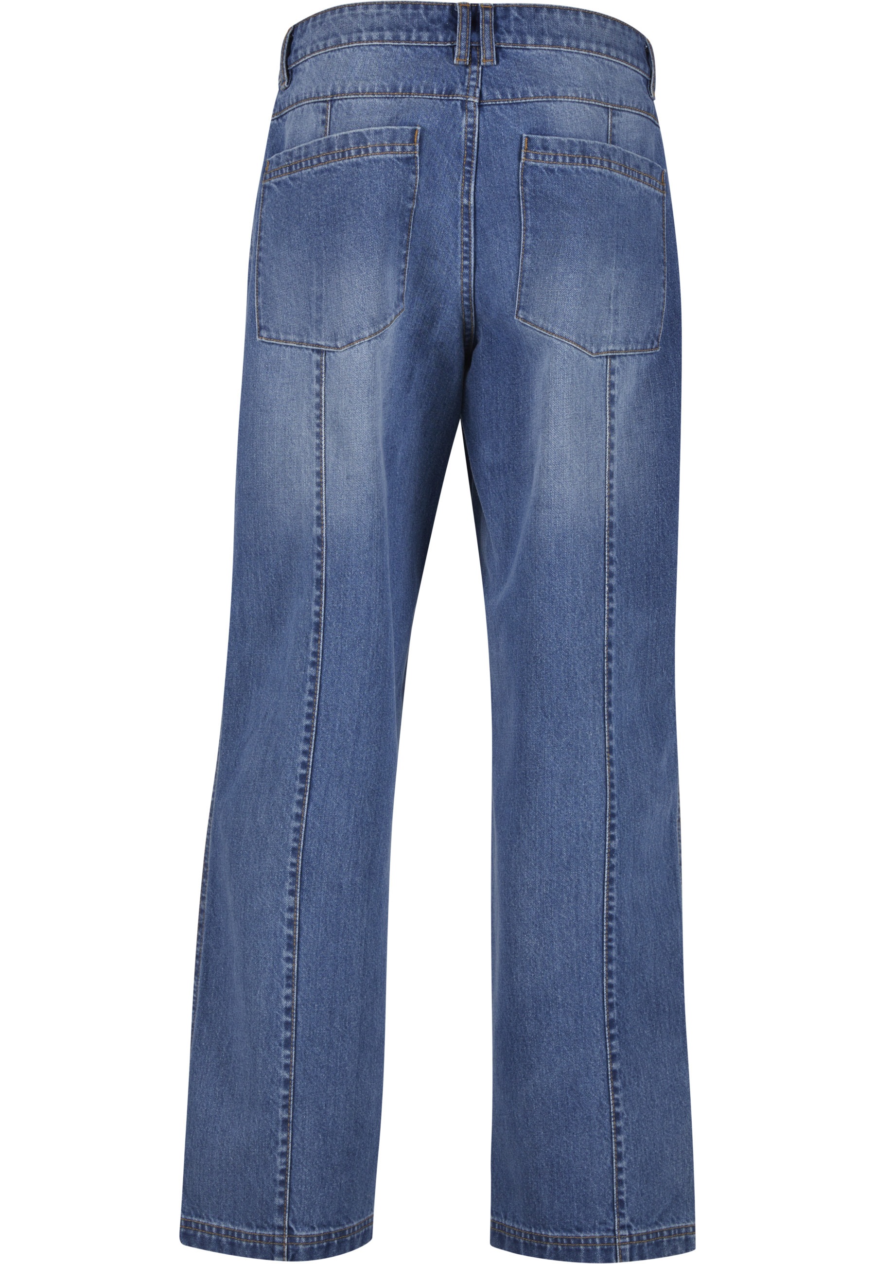 URBAN CLASSICS Bequeme Jeans »Urban Classics Wide Leg Denim With Dividing Seams«
