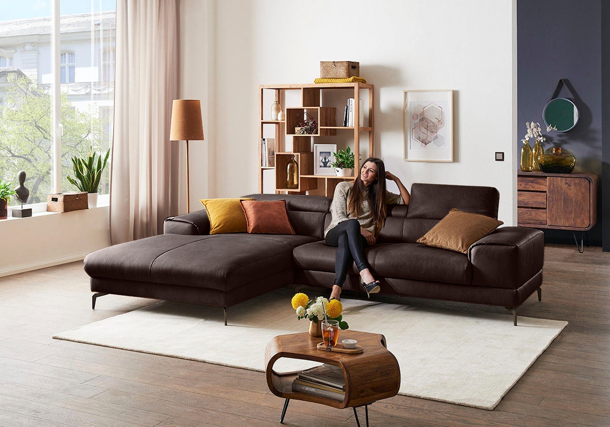W.SCHILLIG Ecksofa "piedroo, Designsofa mit tollem Sitzkomfort, elegant und günstig online kaufen