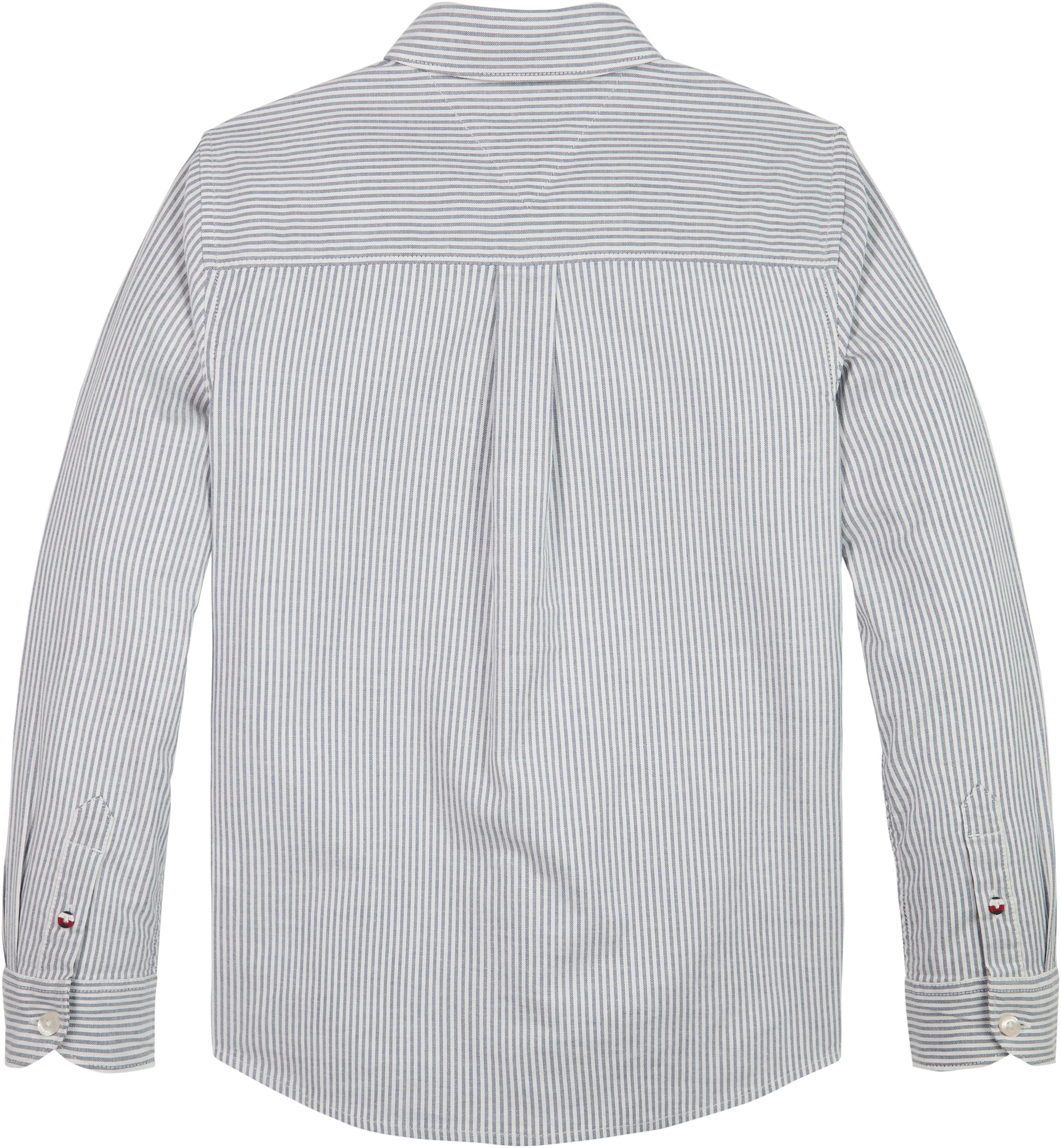 Tommy Hilfiger Langarmhemd »FLEX ITHACA SHIRT L/S«, Kinder bis 16 Jahre mit Logostickerei