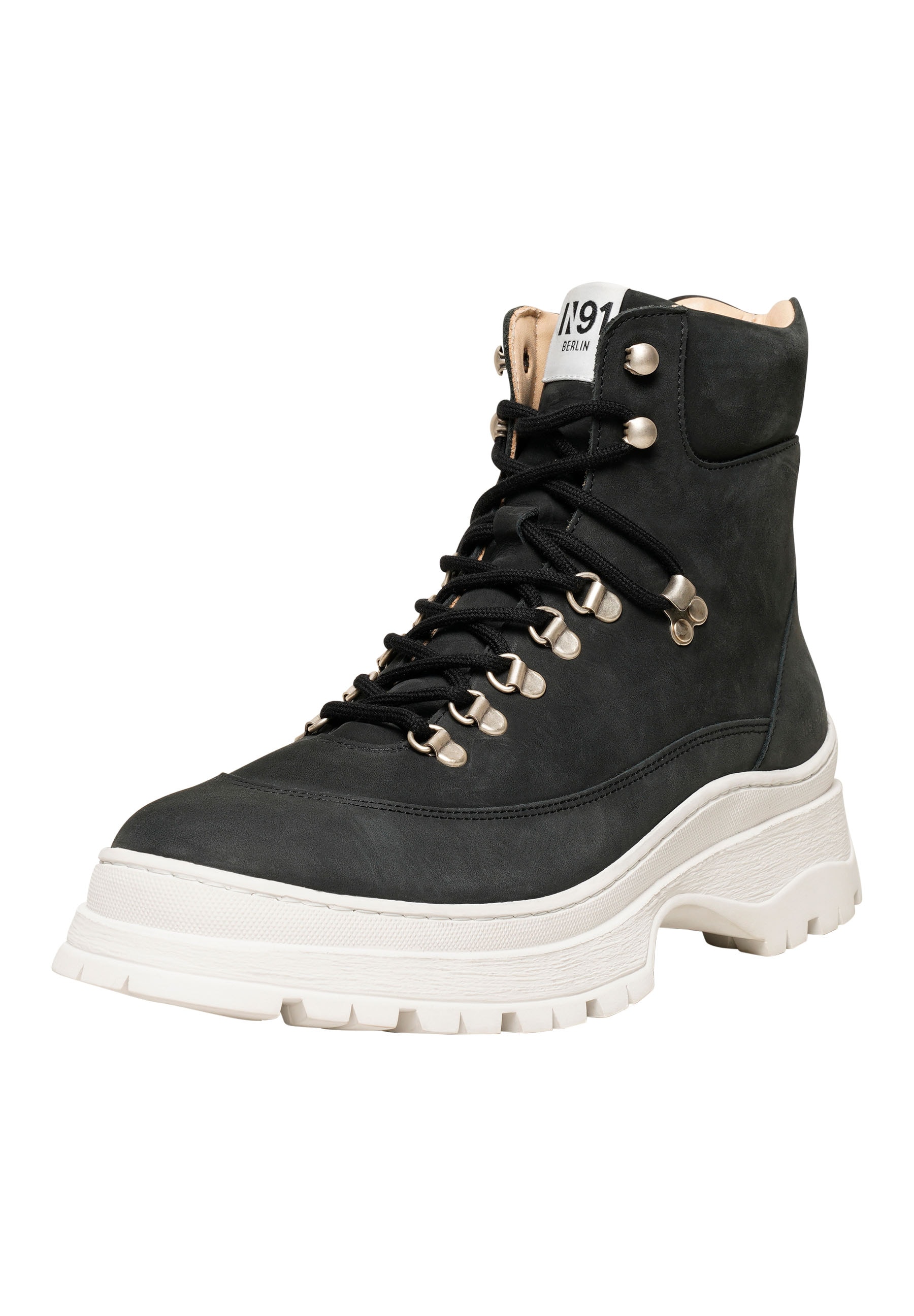 N91 Schnürboots "Style Choice FI Businessschuh", Herren Schnürboots Leder h günstig online kaufen