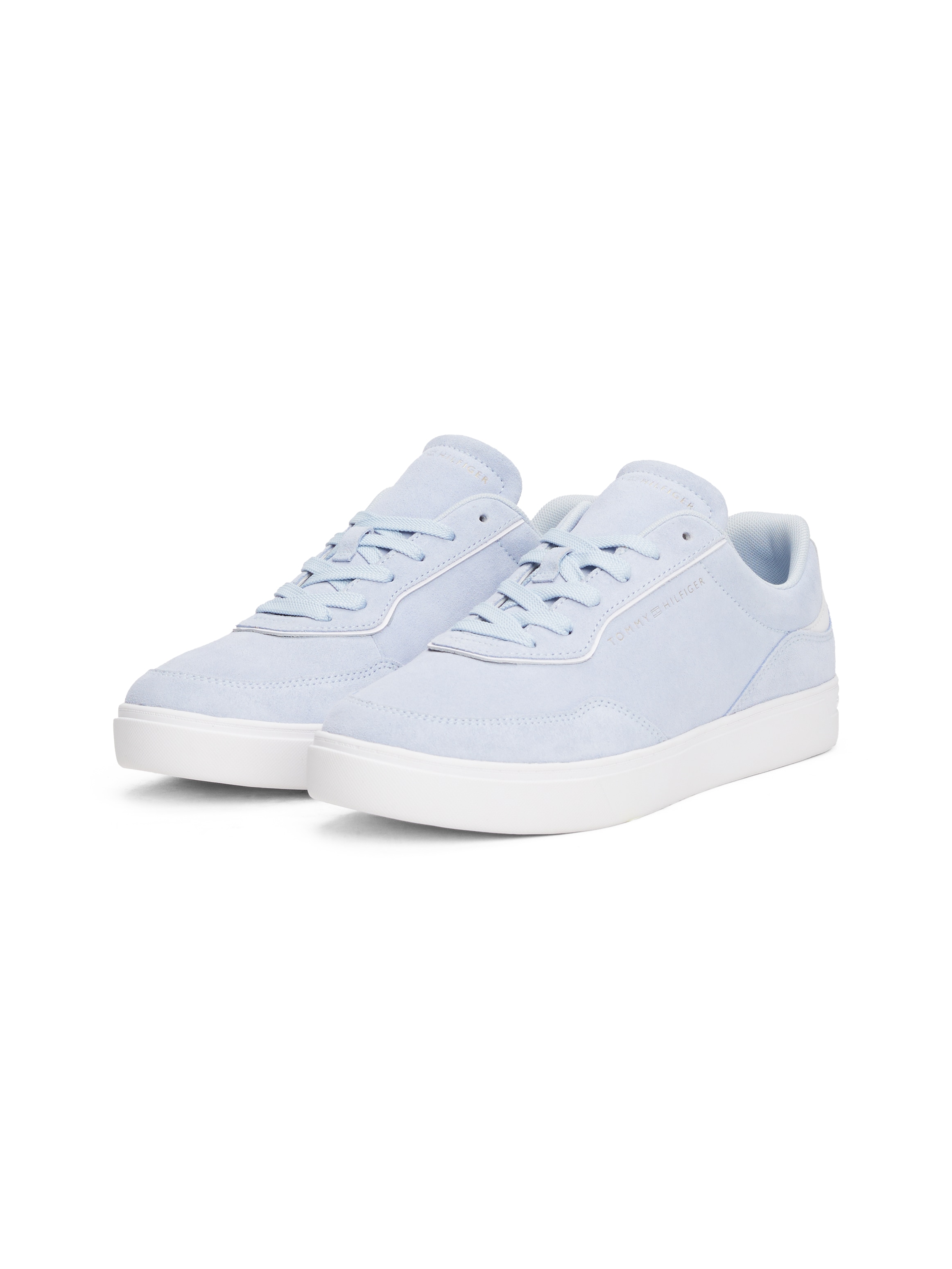 Tommy Hilfiger Plateausneaker "CASUAL SUEDE SNEAKER", Freizeitschuh, Halbsc günstig online kaufen