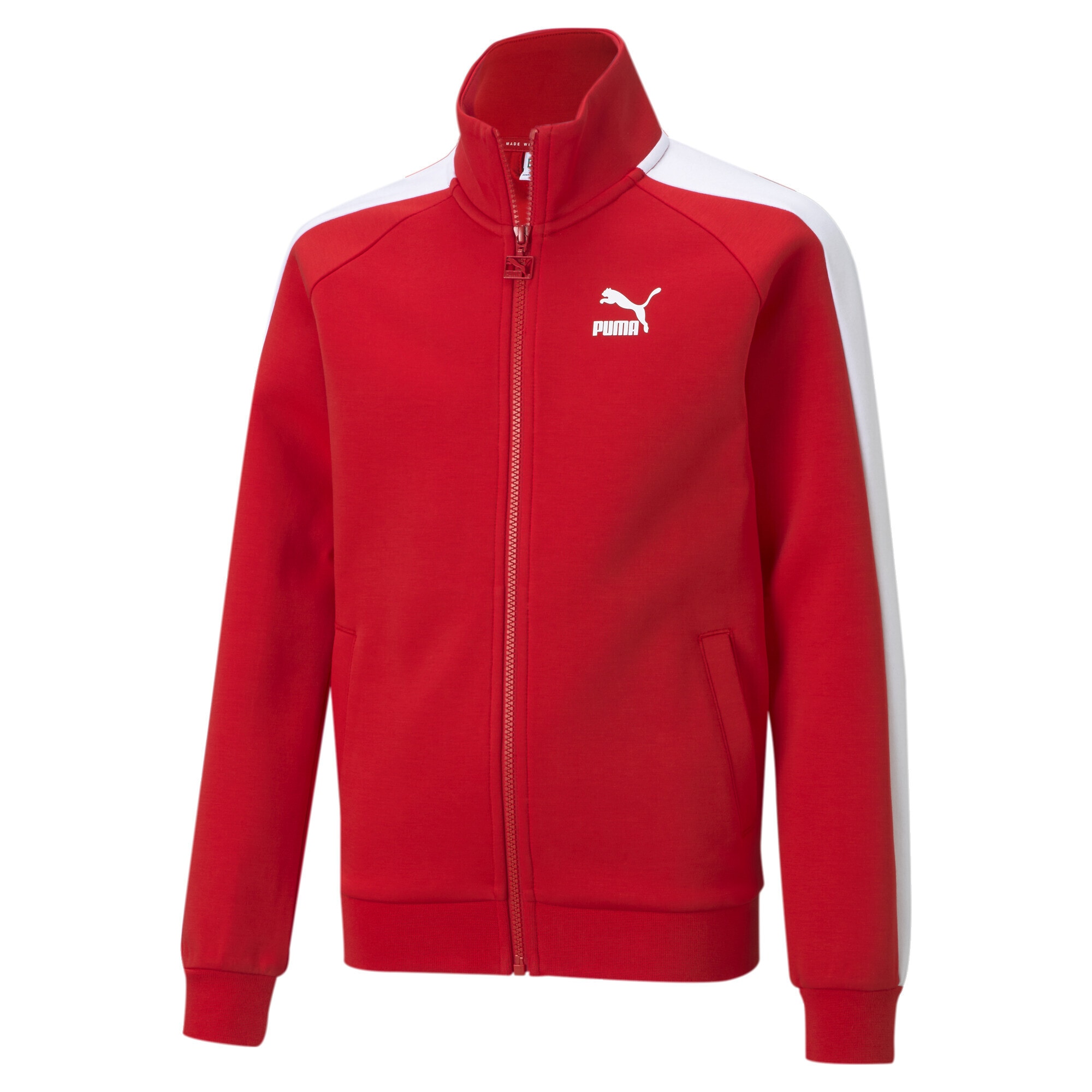 PUMA Sweatjacke "Iconic T7 Trainingsjacke Jungen"